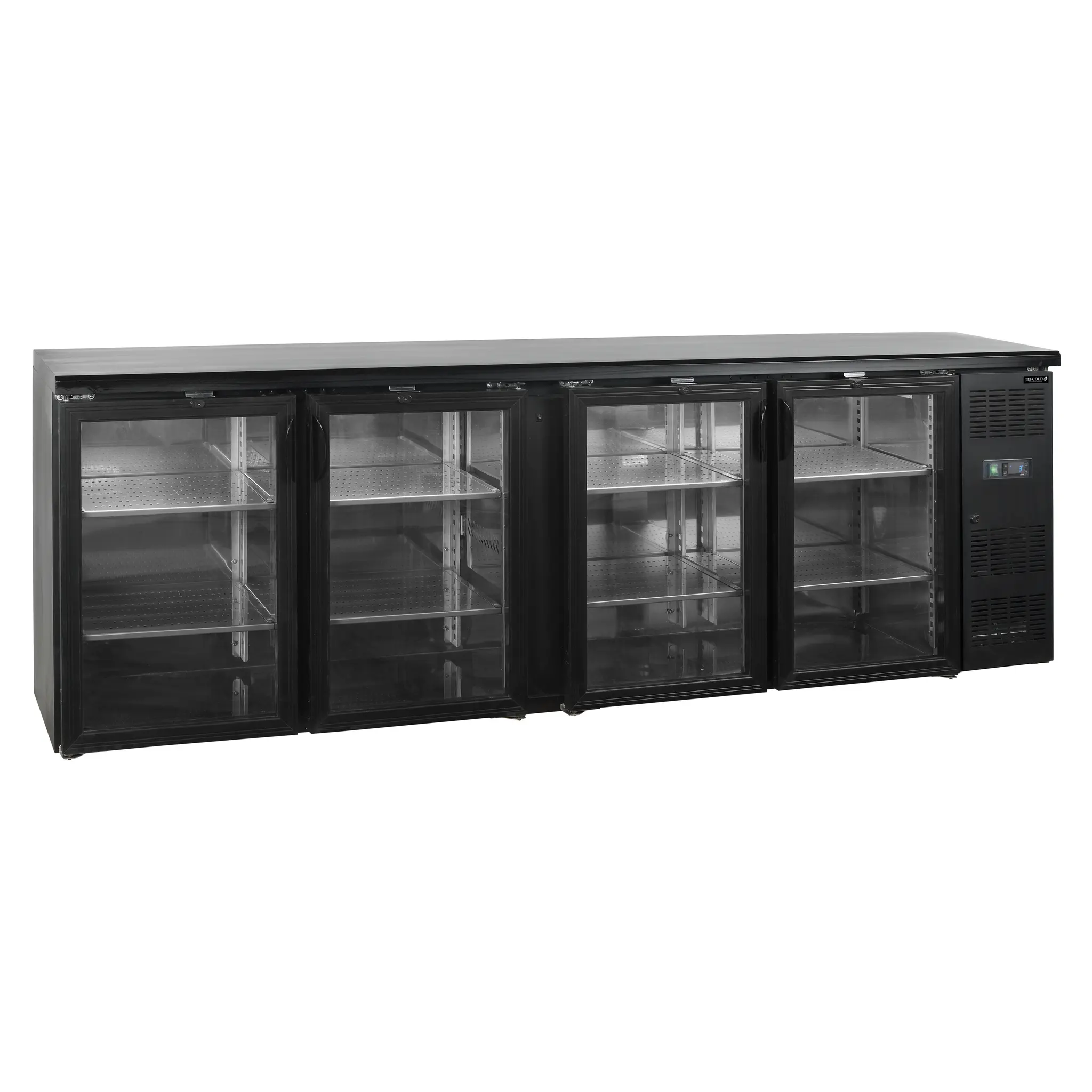 Arrière de bar 4 portes vitrées battantes  630 L