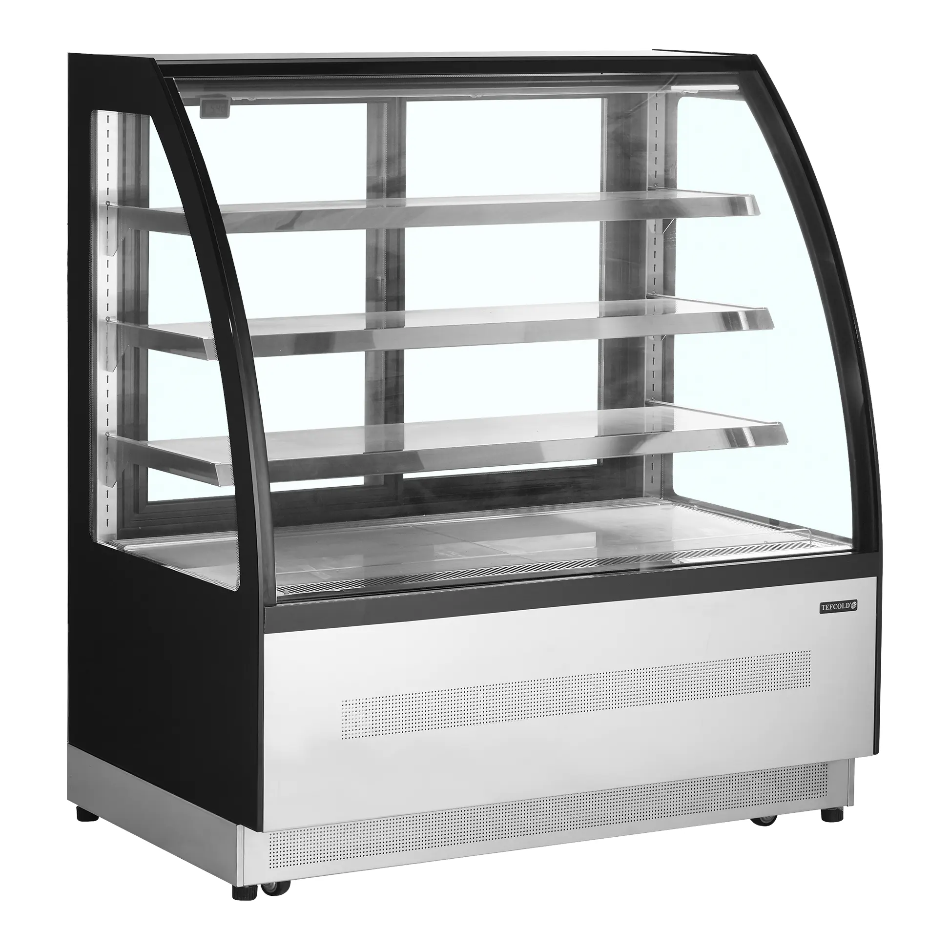 Vitrine à pâtissierie vitre bombée 1200 mm