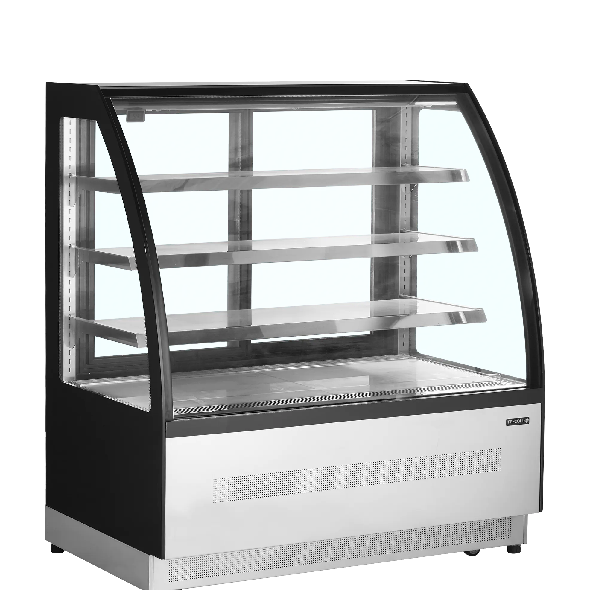 Vitrine à pâtissierie vitre bombée 1200 mm