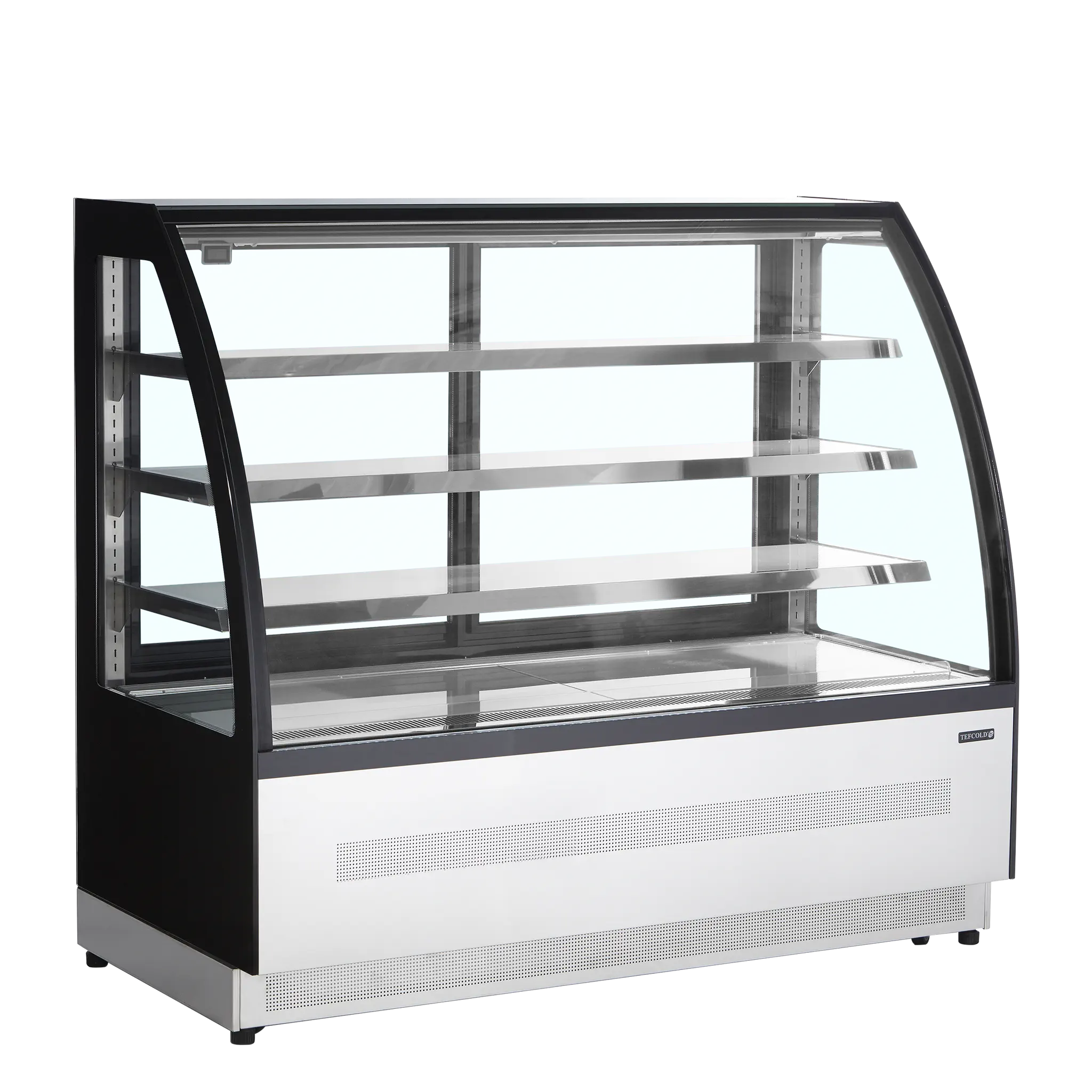 Vitrine à pâtissierie vitre bombée 1500 mm
