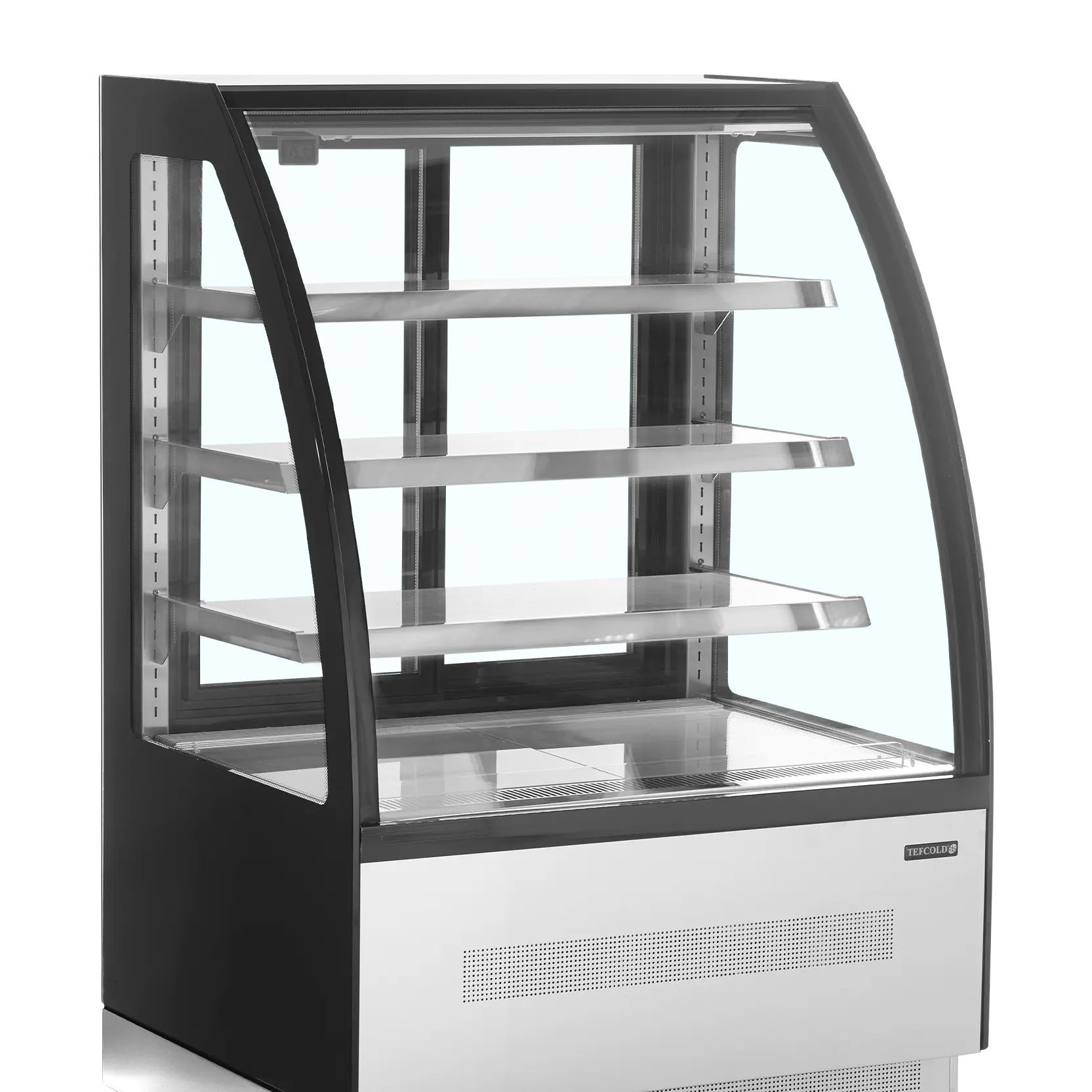 Vitrine à pâtissierie vitre bombée 900 mm