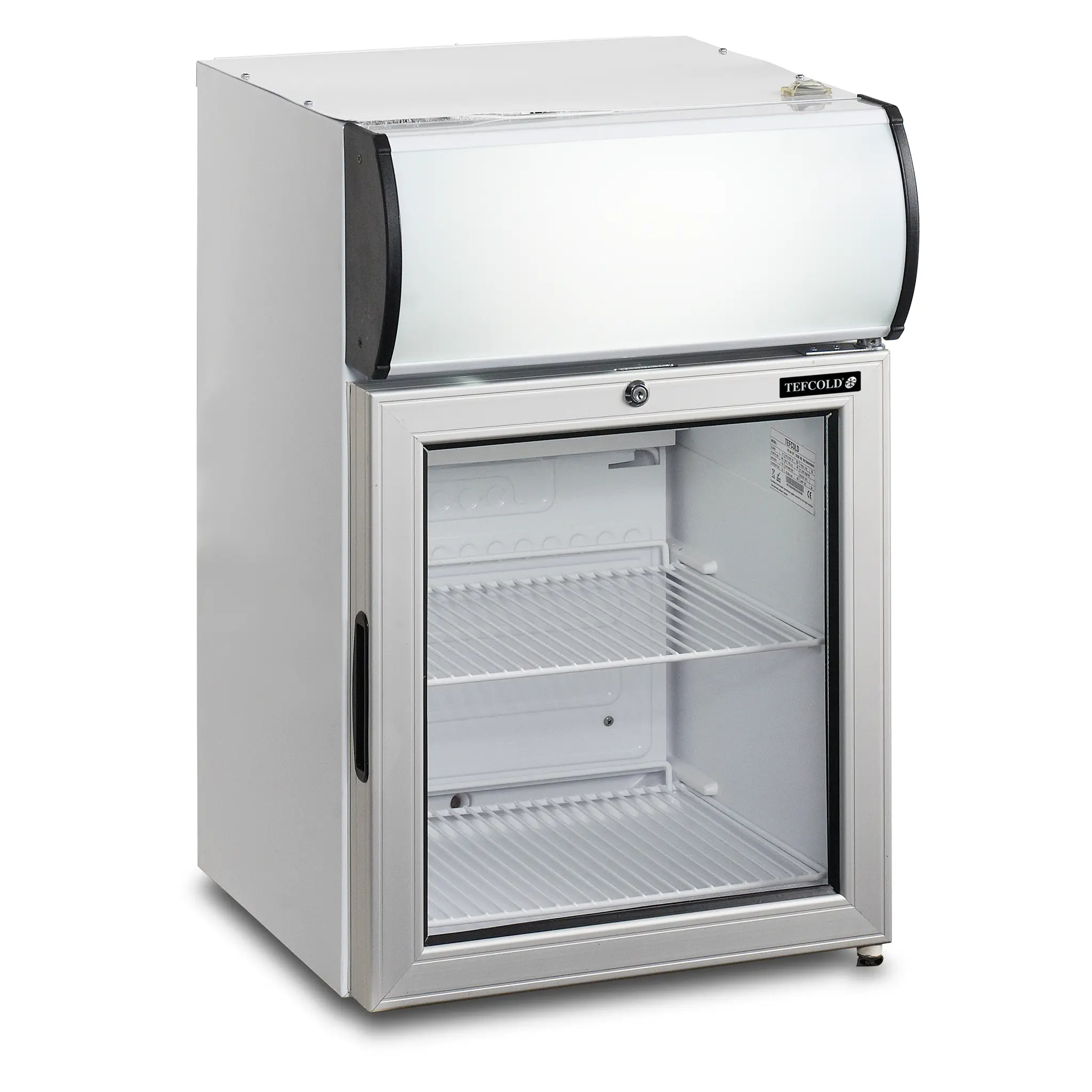 Réfrigérateur table top porté vitrée  60 L