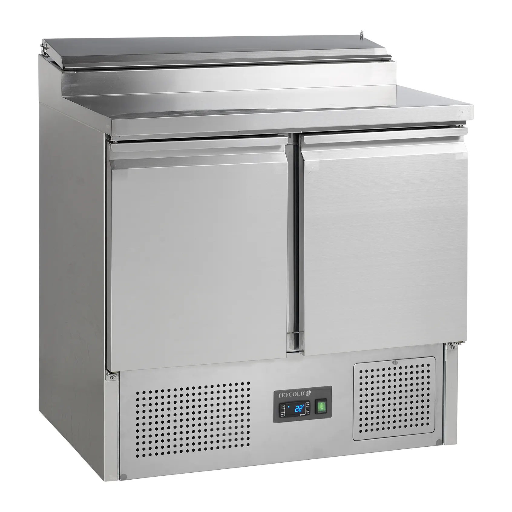 Table à sandwich GN1/1 2 portes  228 L