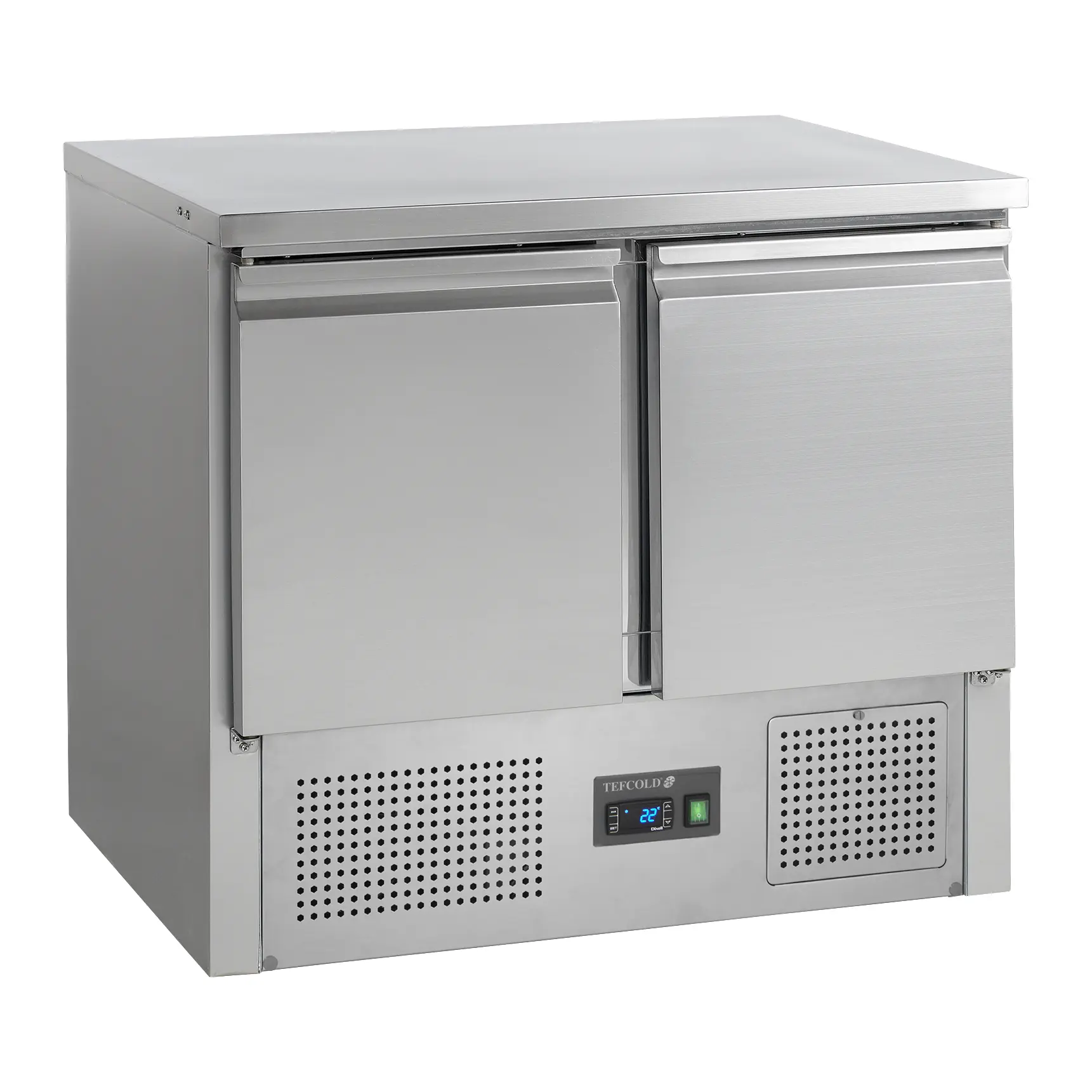 Table réfrigérée négative GN1/1 2 portes  260 L