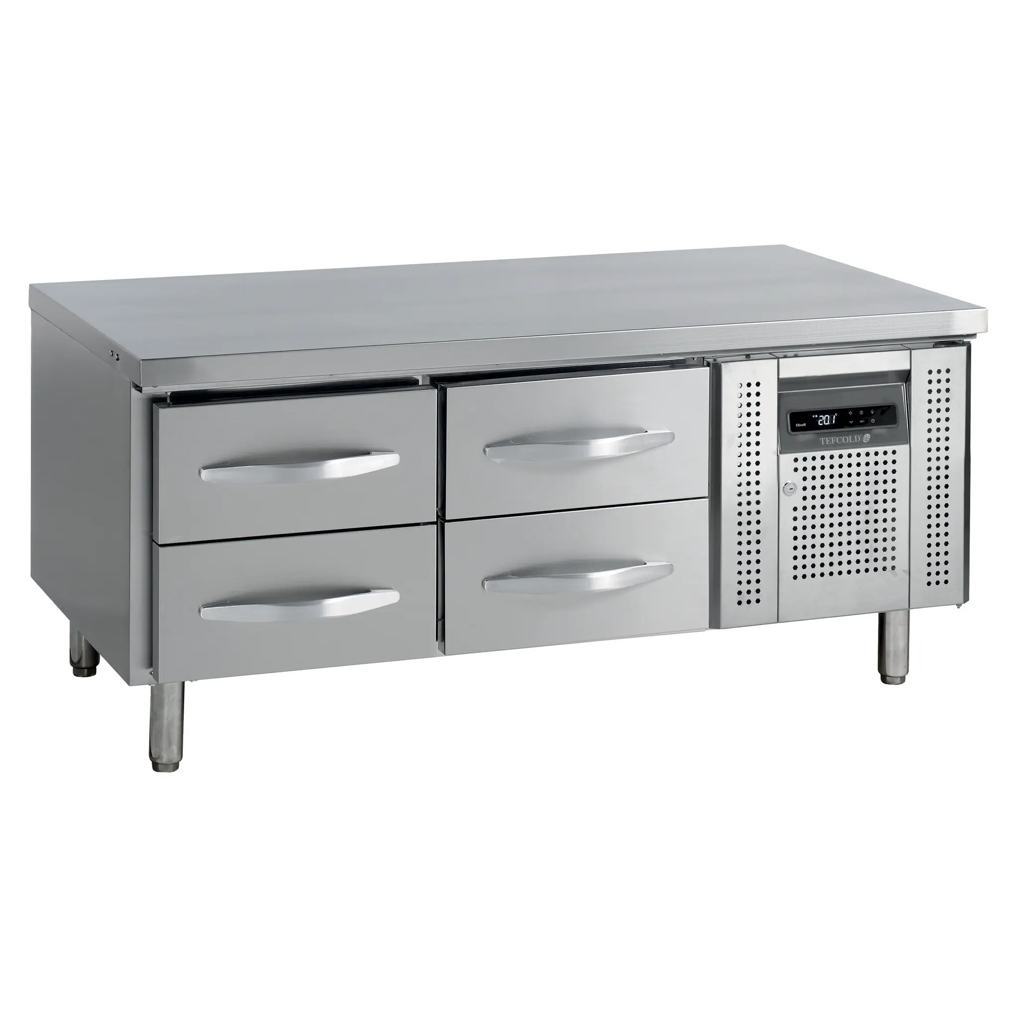 Soubassement réfrigéré 4 tiroirs GN 1/1 - 180 L