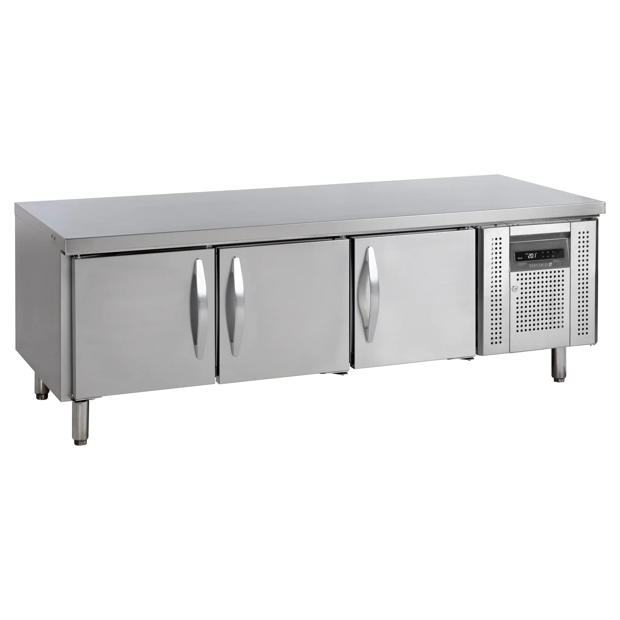 Soubassement réfrigéré 3 portes GN 1/1 277 L