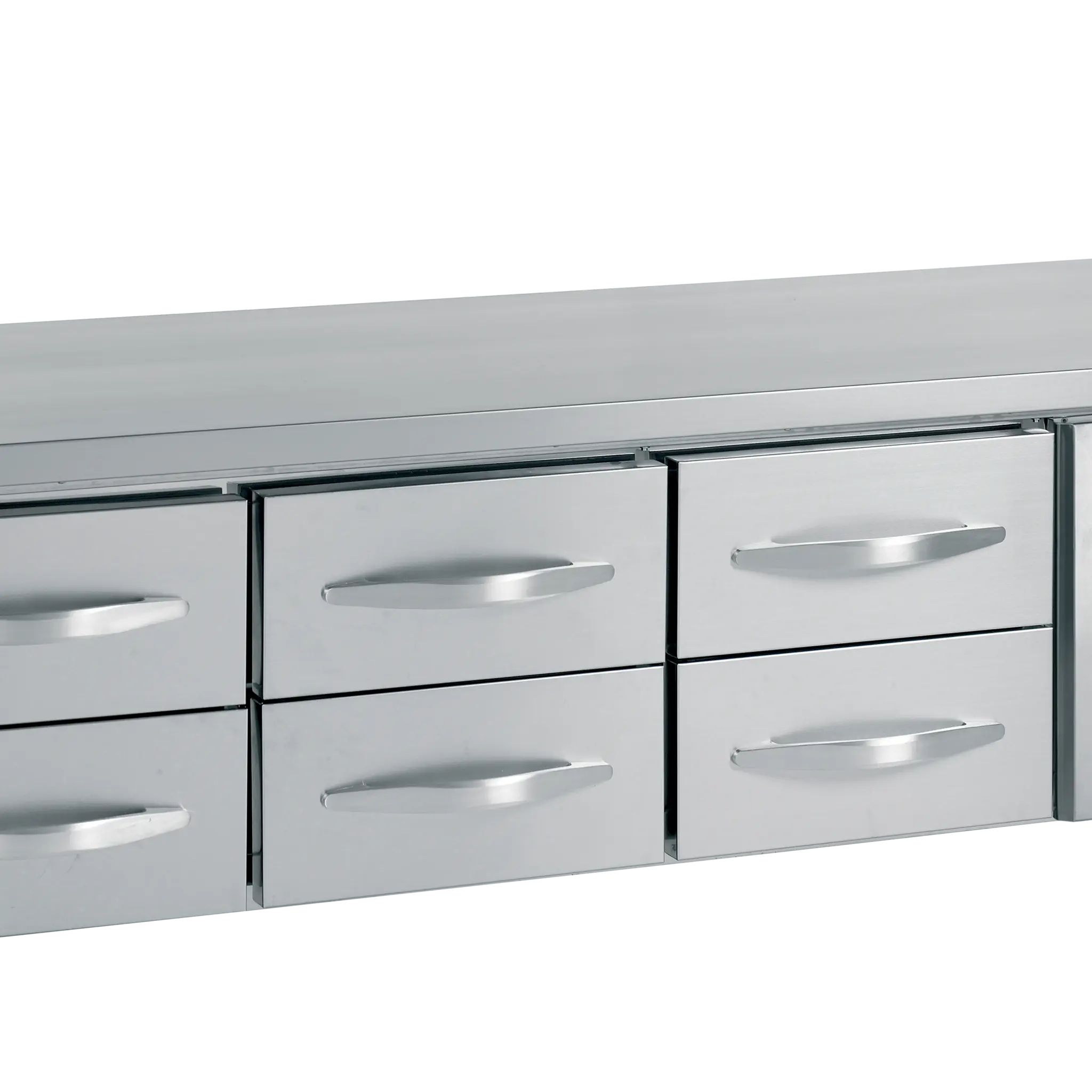 Soubassement réfrigéré 6 tioirs GN 1/1 - 277 L