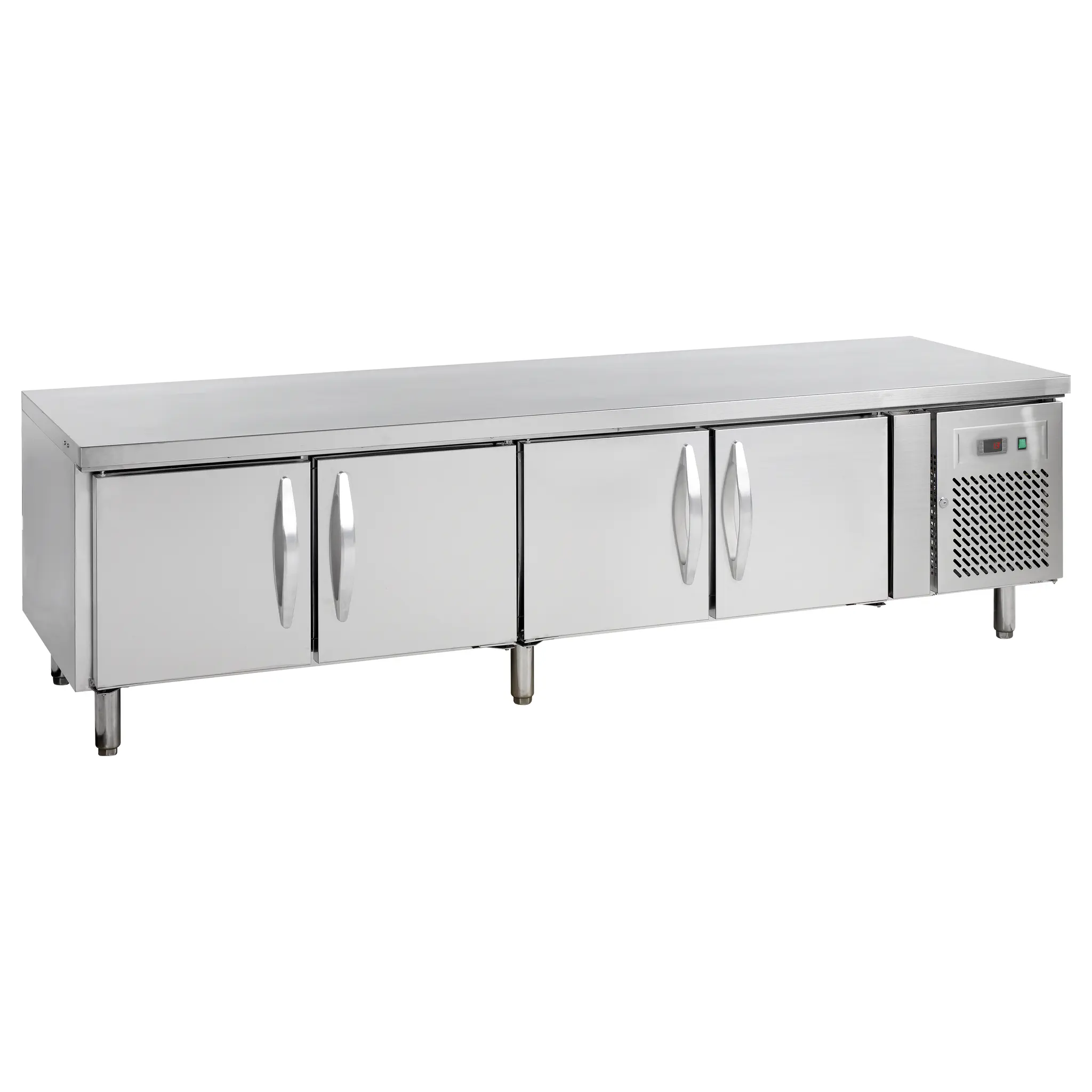 Soubassement réfrigéré 4 portes GN 1/1 370 L