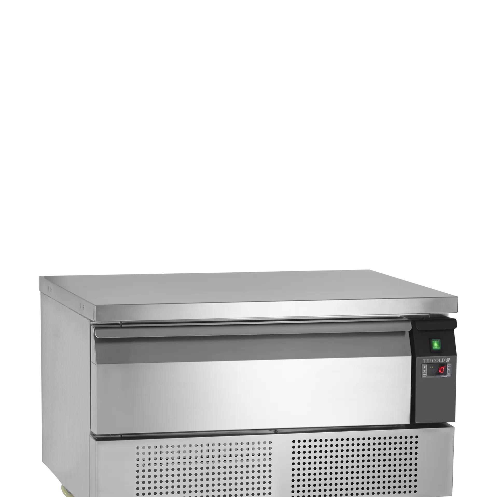 Soubassement réfrigéré positif ou négatif 1 tiroir 2 x GN 1/1- 78 L