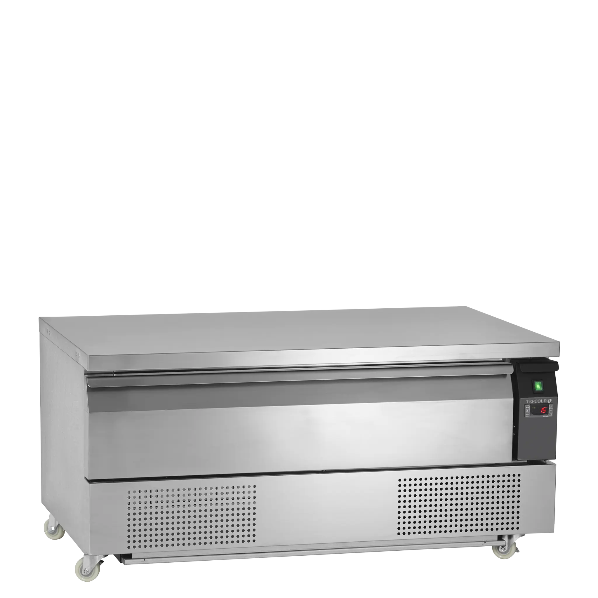 Soubassement réfrigéré positif ou négatif 1 tiroir 3 x GN 1/1- 78 L
