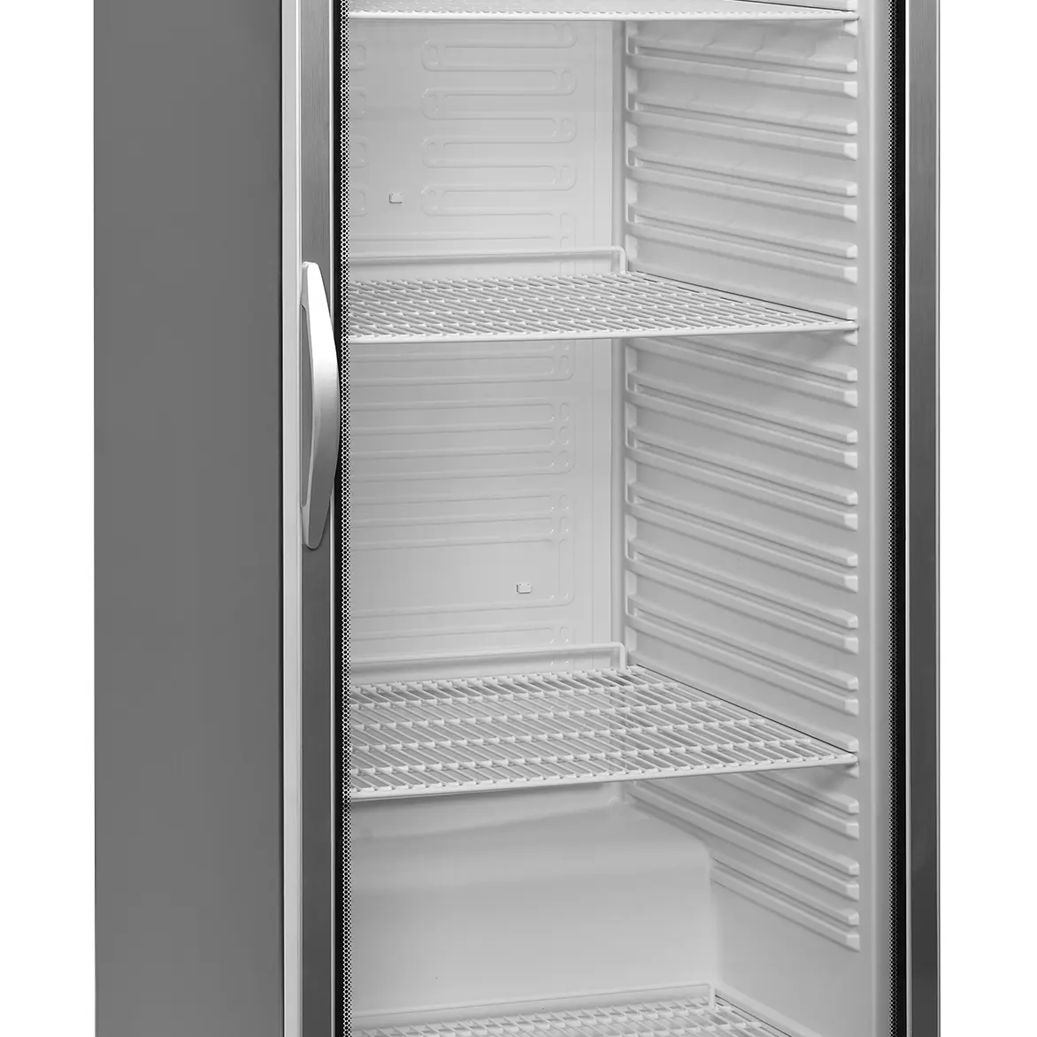 Armoire réfrigérée GN 2/1 porte vitrée inox 605L