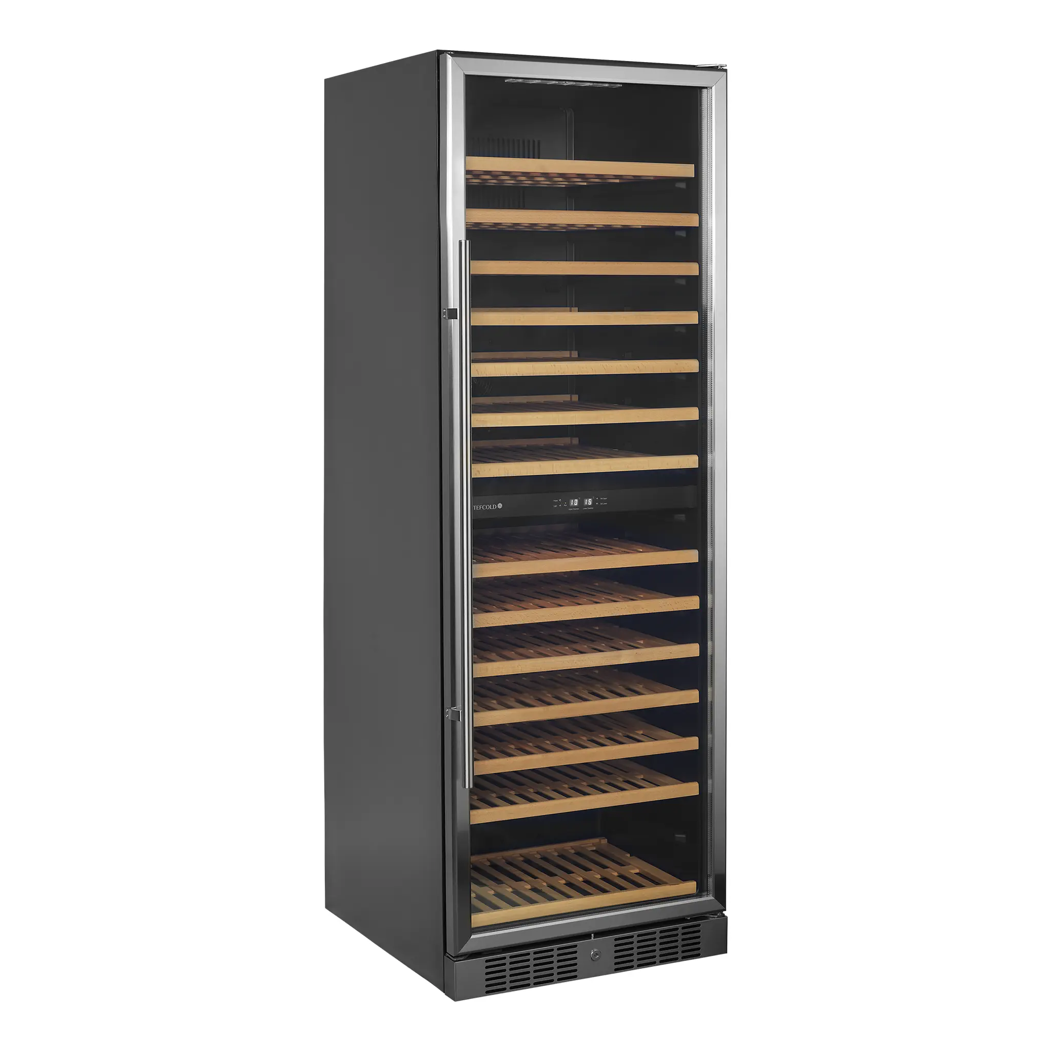 Cave à vin bi-zone 1 porte vitrée 416 L - 163 bouteilles