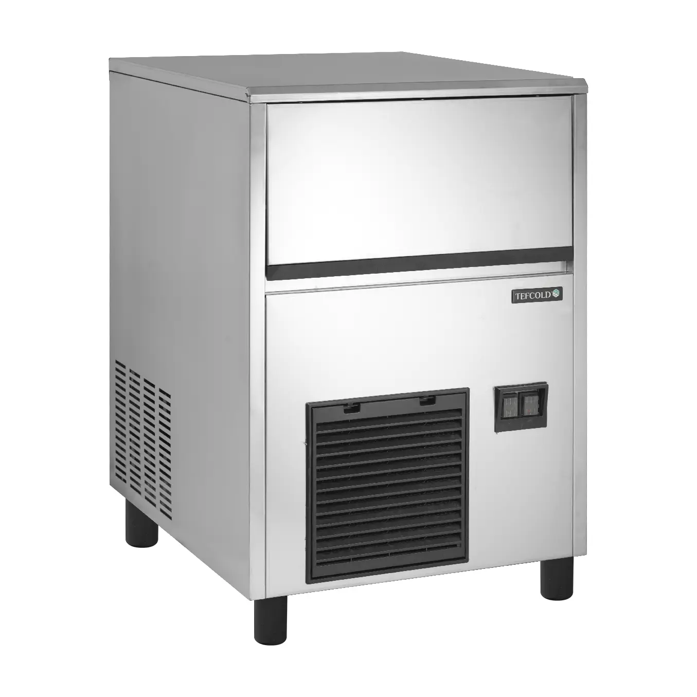 Machines à glaçons pleins cubiques 37kg / 24h