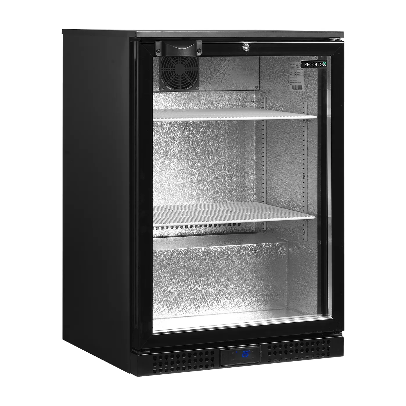 Arrière de bar 1 porte vitrée battante 125 L