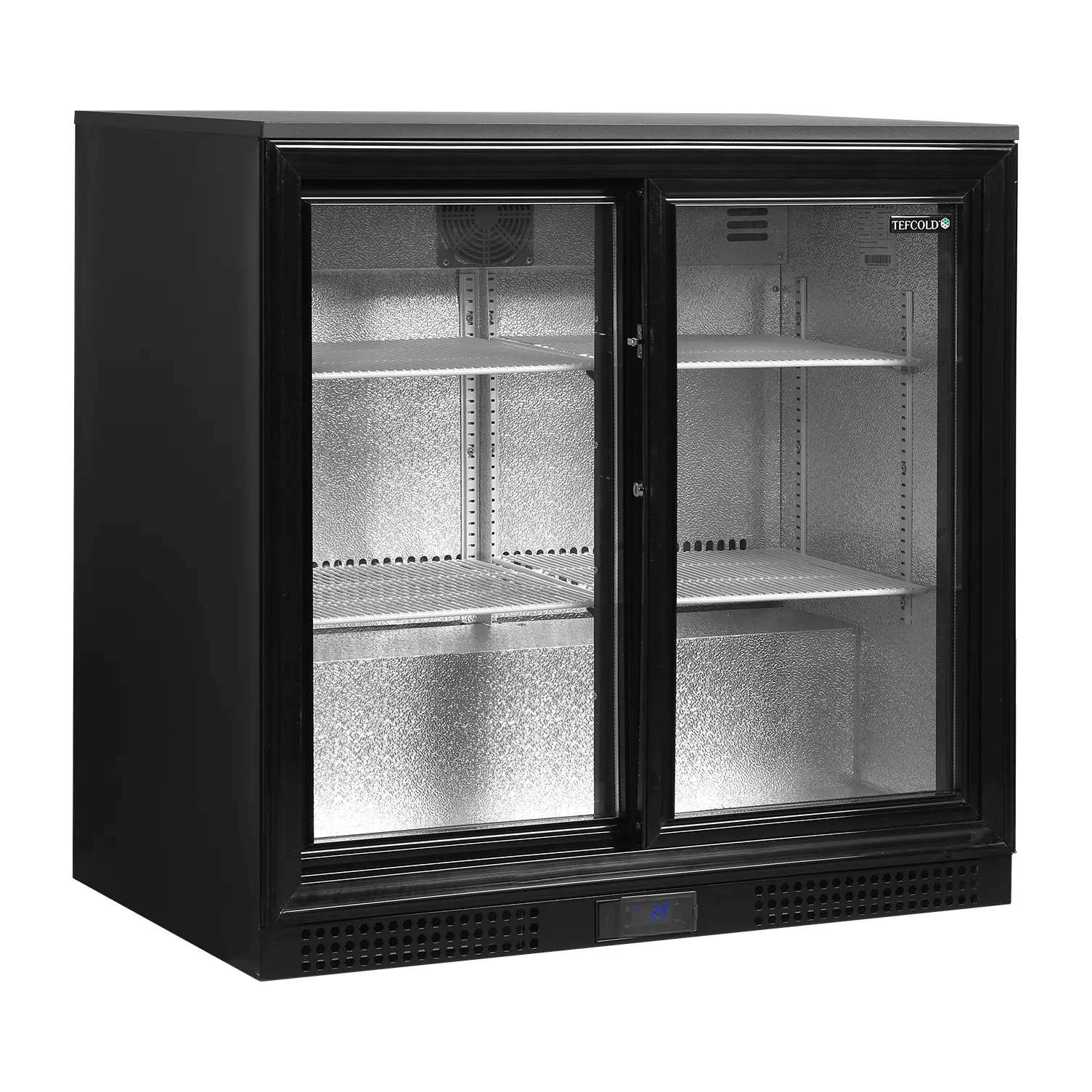 Arrière de bar 2 portes vitrées coulissantes 190 L