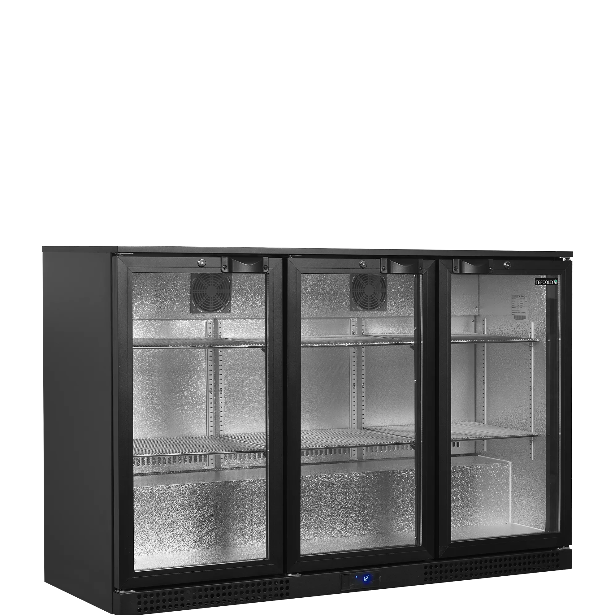 Arrière de bar 3 portes vitrées battantes 311 L