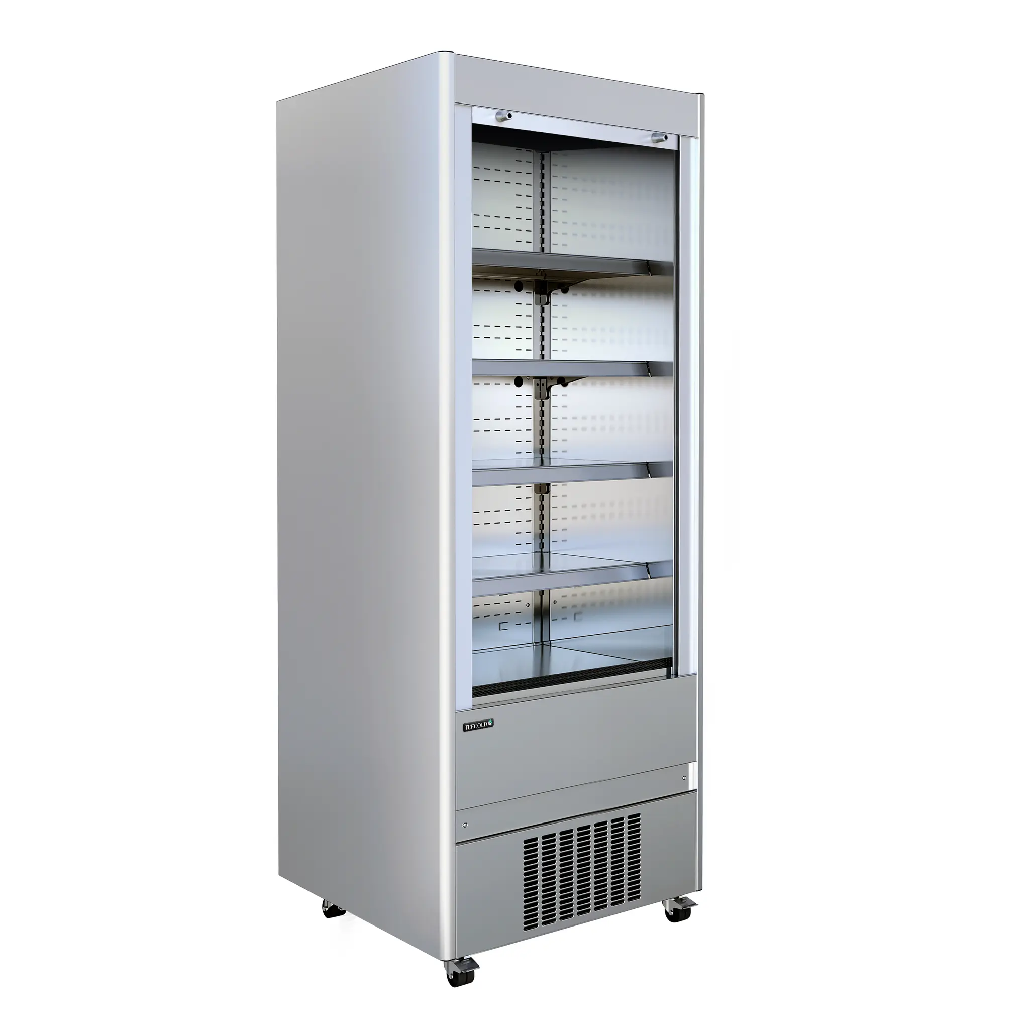 Vitrine réfrigérée self-service, volet de nuit avec serrure  440 L