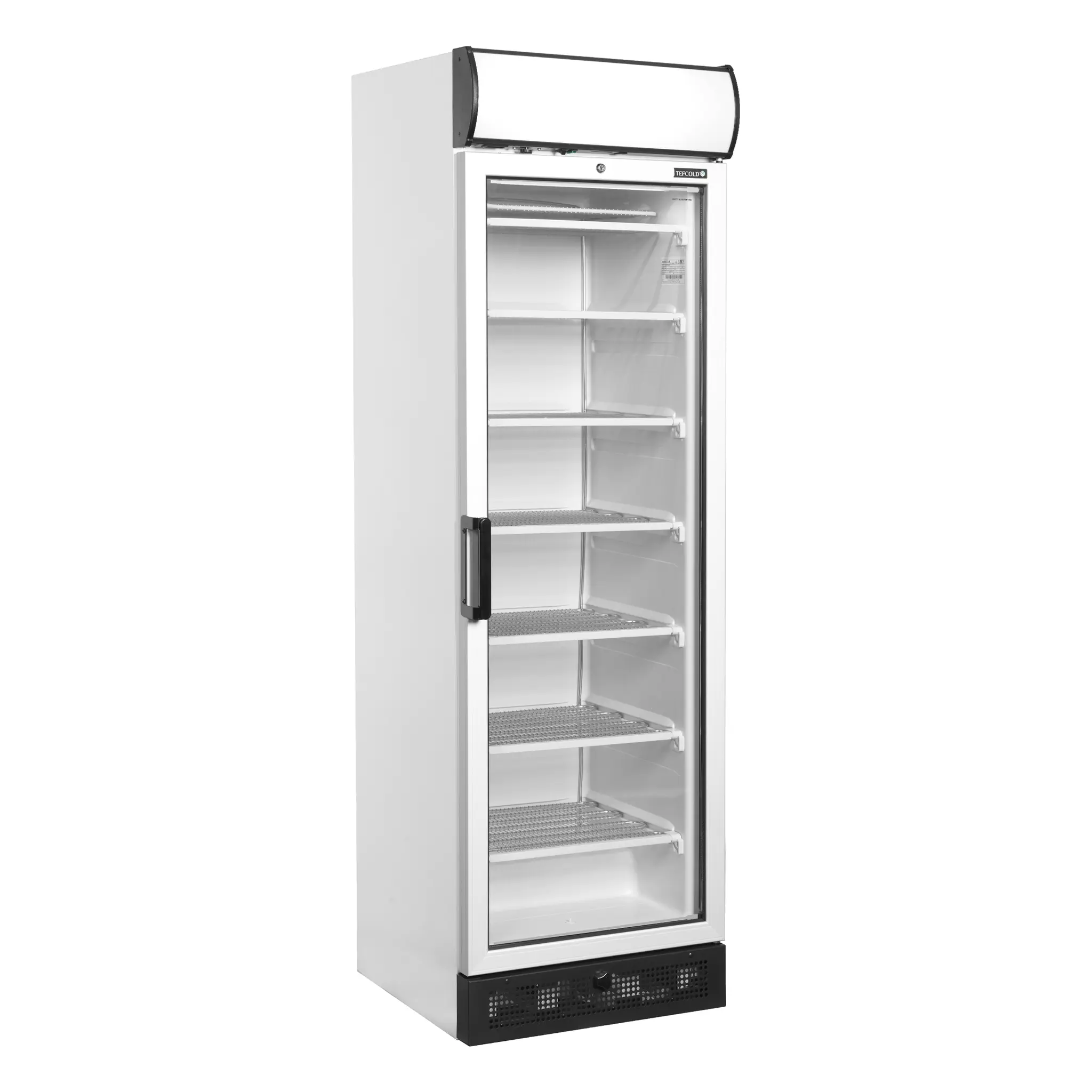 Armoire négative porte vitrée avec bandeau lumineux 300 L
