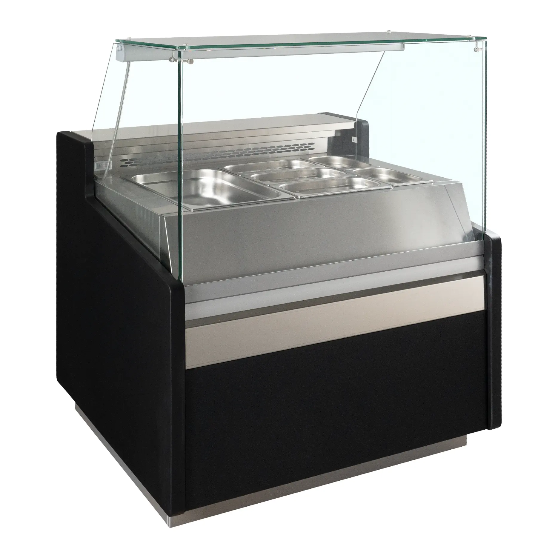 Comptoir vitrine réfrigéré vitre droite 1025 mm