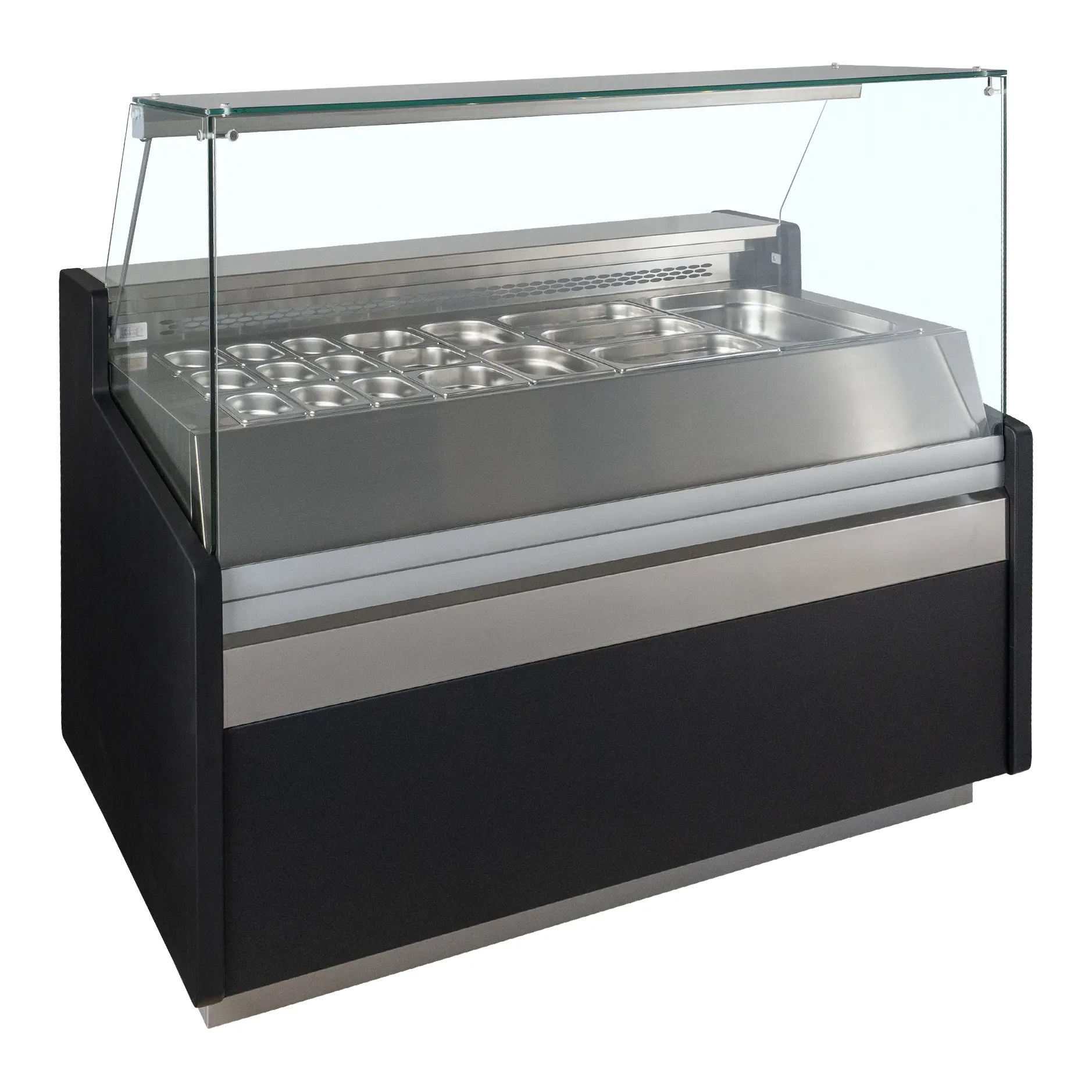 Comptoir vitrine réfrigéré vitre droite 1525 mm