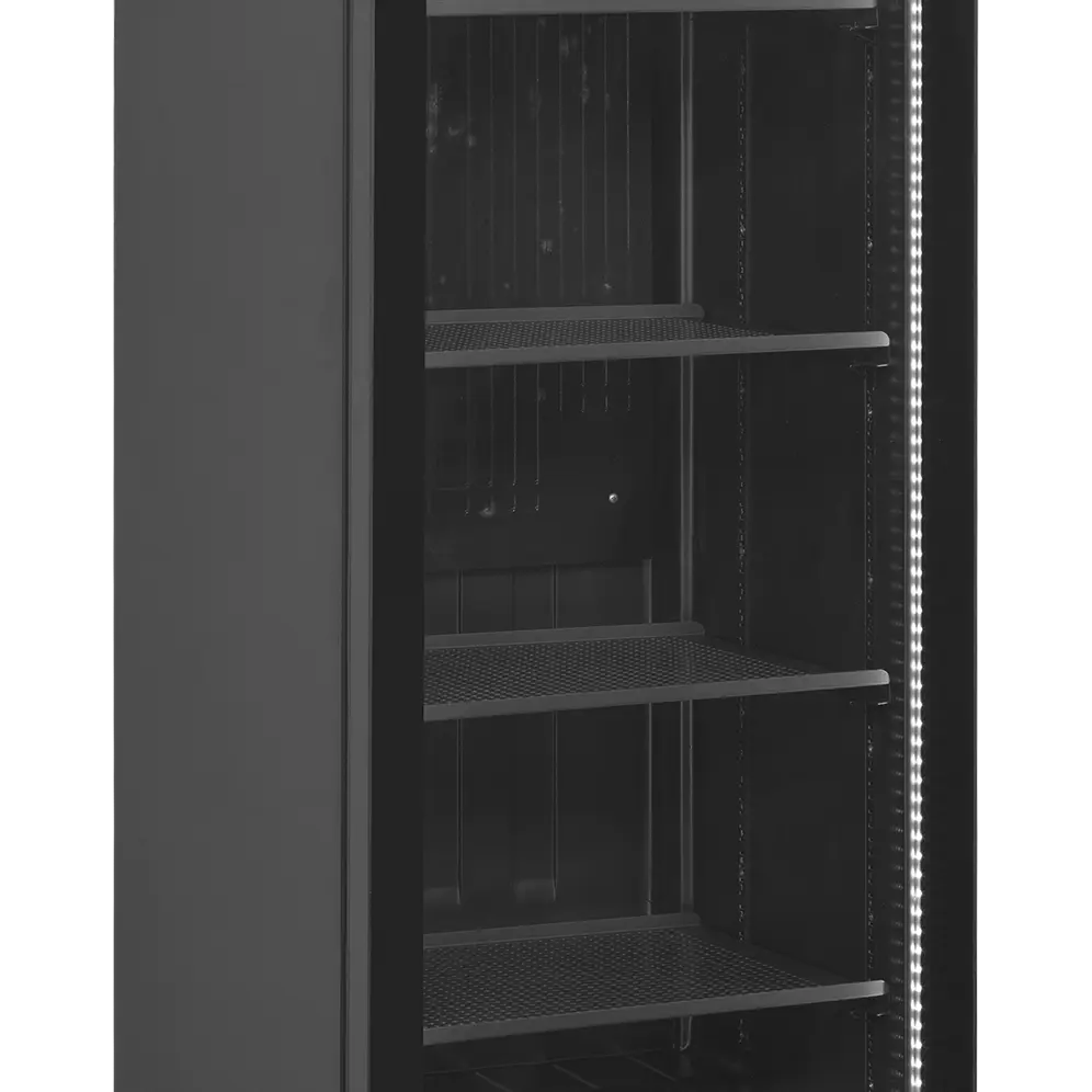 Réfrigérateur à boissons avec charnières côté gauche 387 L