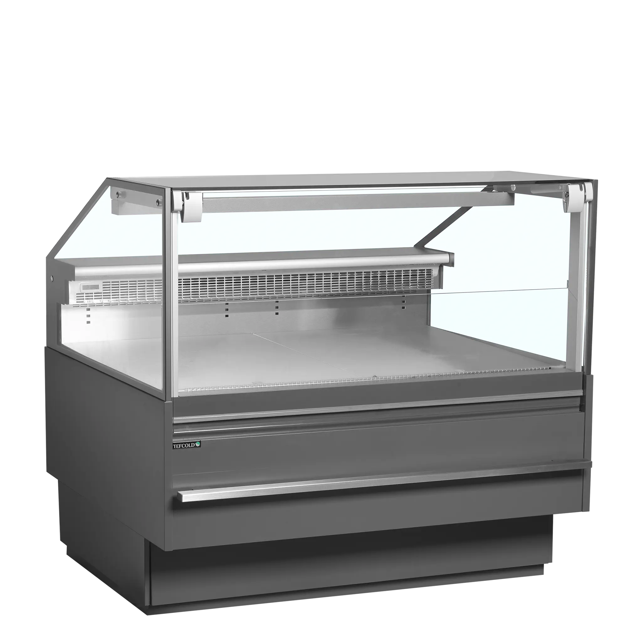 Comptoir vitrine premium profondeur 900 mm - Longueur 1250 mm