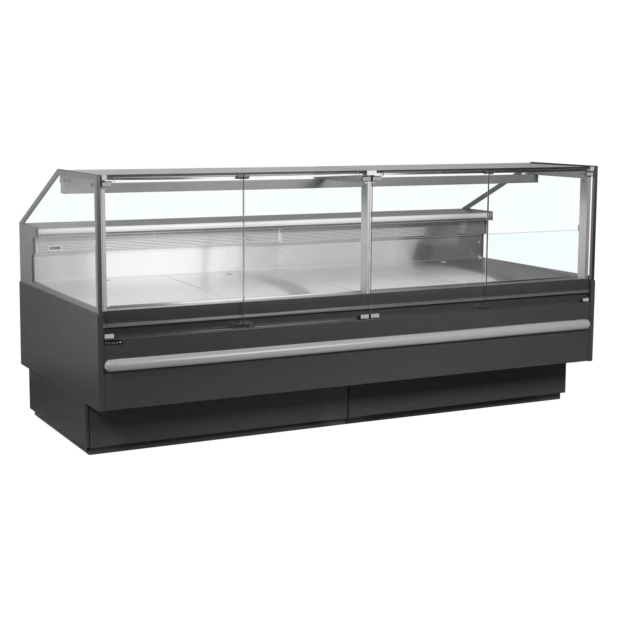 Comptoir vitrine premium profondeur 825mm - Longueur 2500 mm