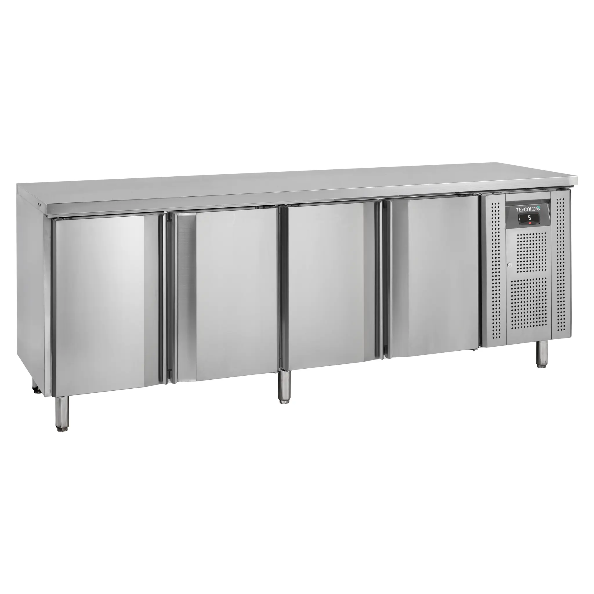 Table réfrigérée positive GN1/1 4 portes  616 L