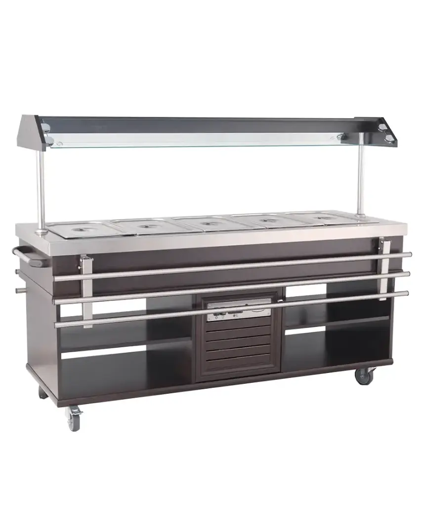 Buffet réfrigéré 5 x GN 1/1