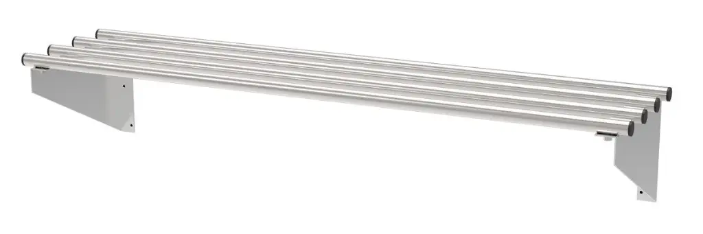 Etagère murale tubulaire 1000x300mm