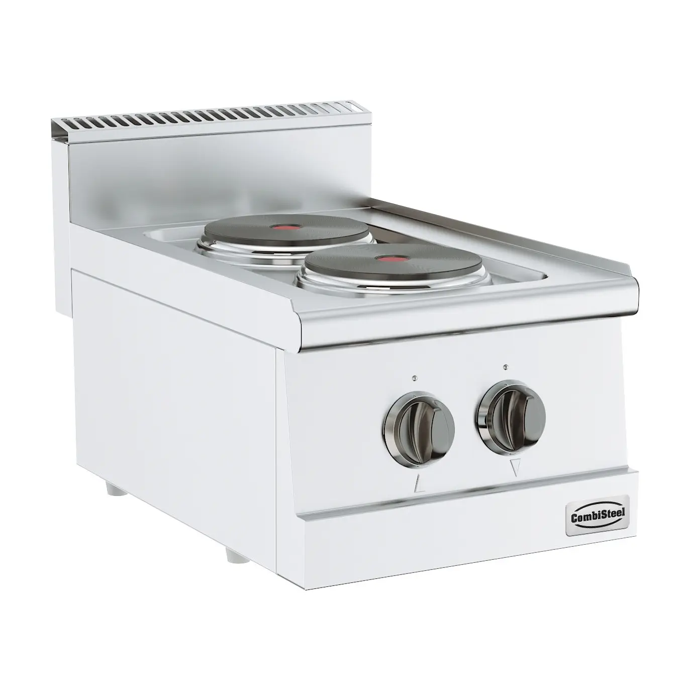 Fourneau 2 plaques électriques rondes - 3.7 kW