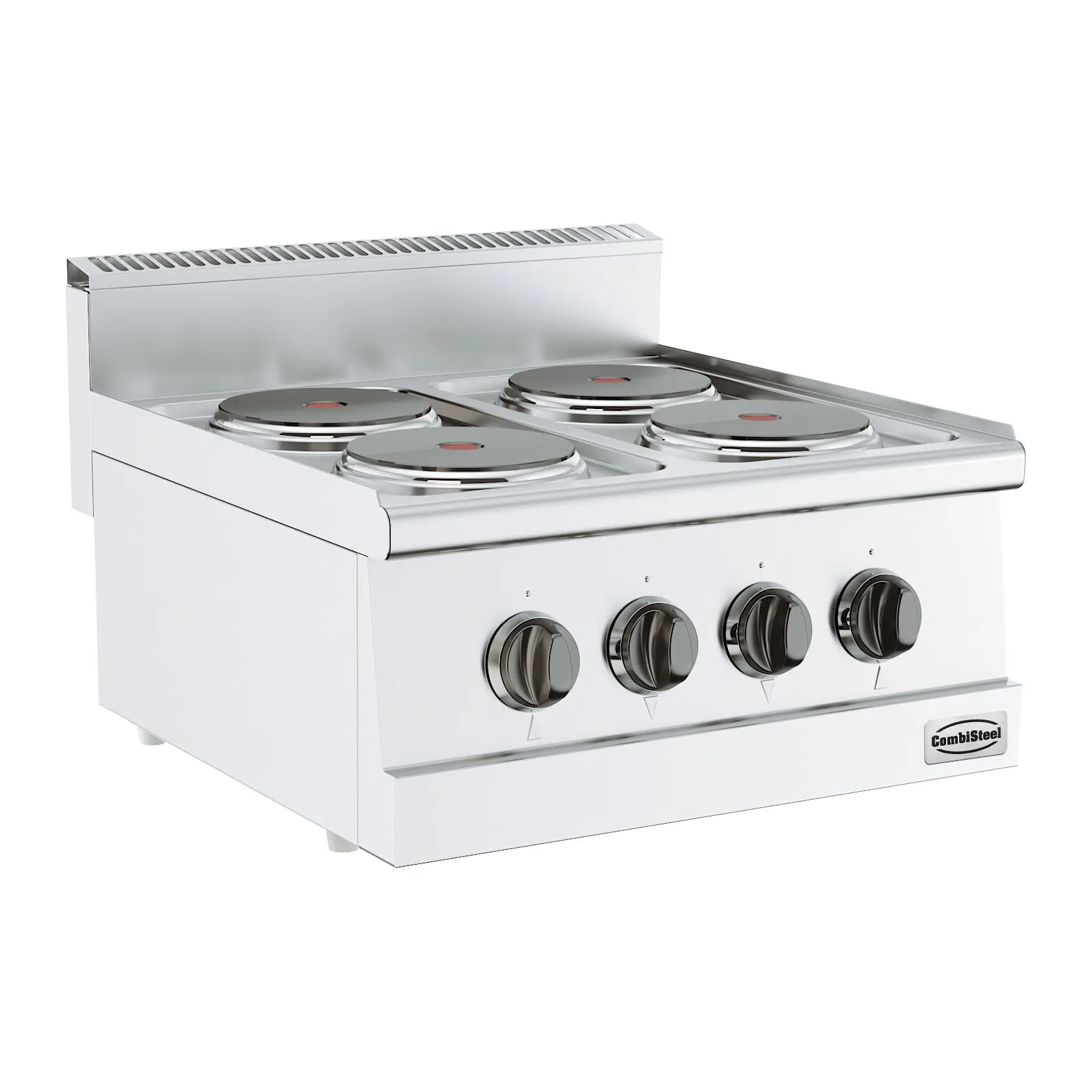 Fourneau avec 4 plaques électriques rondes - 7.4 kW