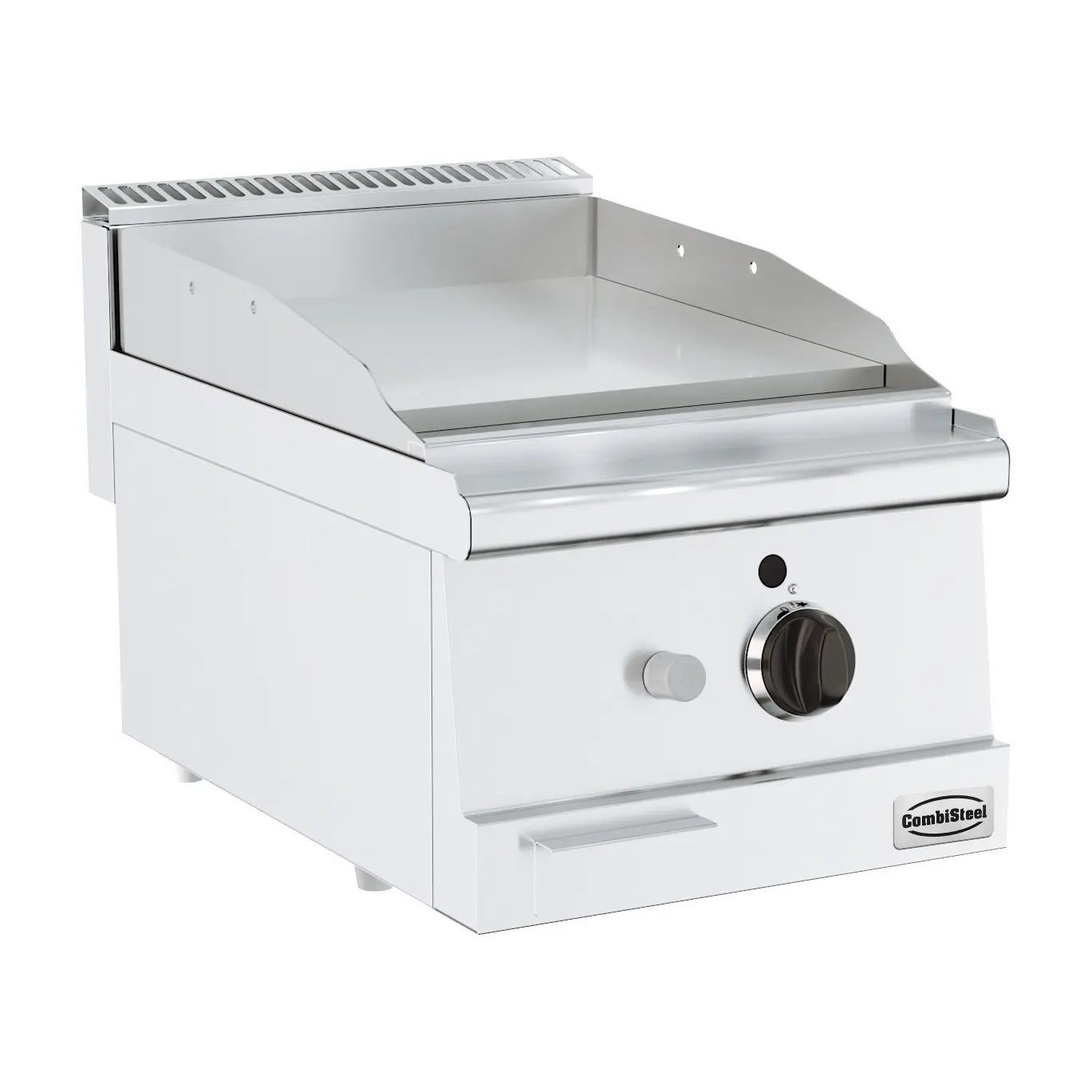 Plancha à gaz en acier - 400 x 600 mm - 6.0 kW