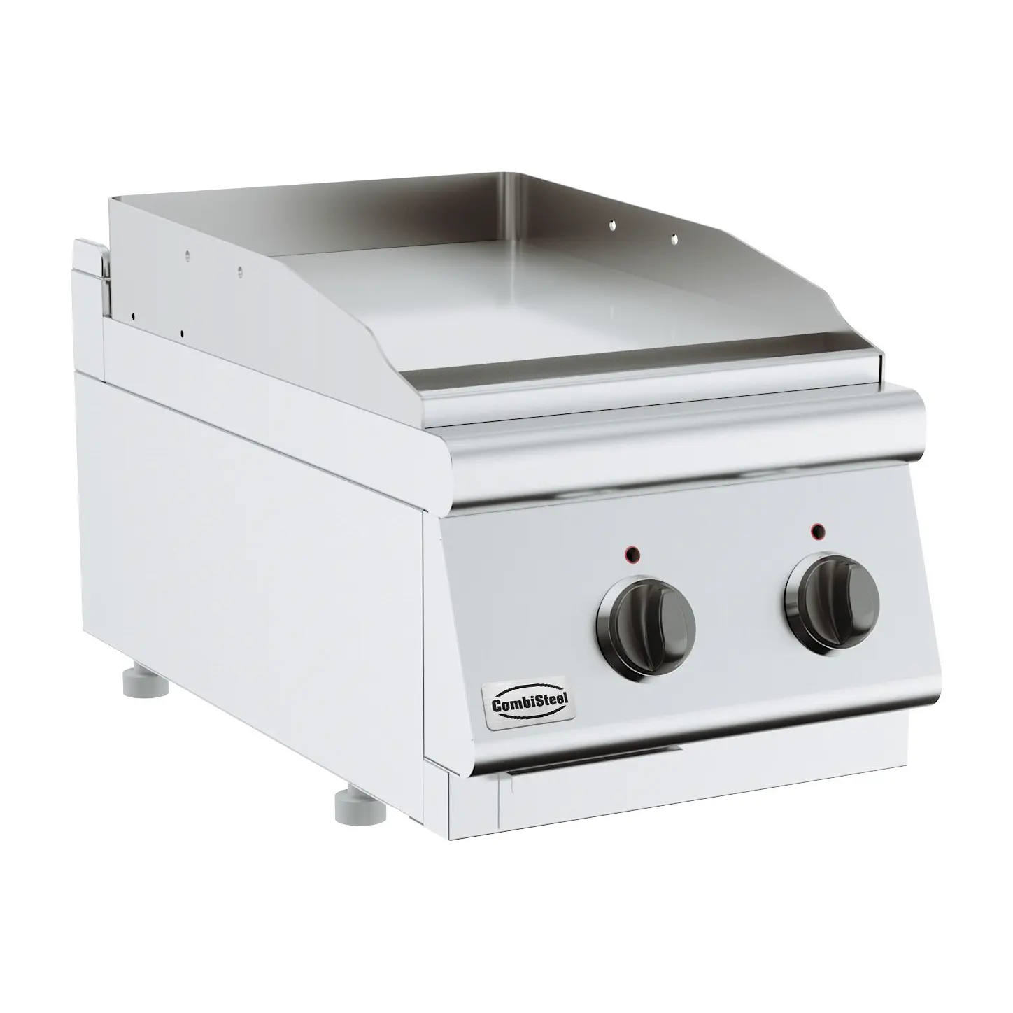 Plancha électrique en acier lisse - 400 x 700 mm - 3.6 kW