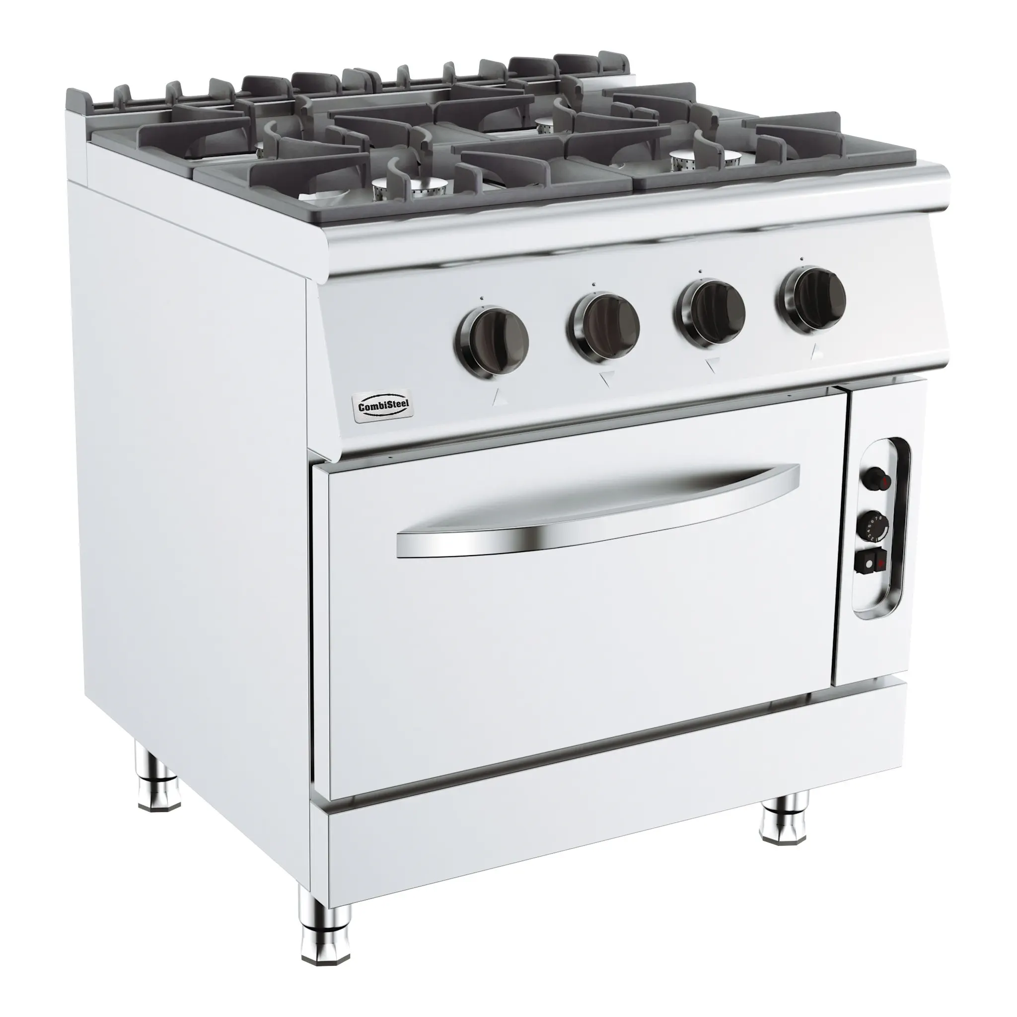 Fourneau à gaz 4 brûleurs sur four à gaz - 26.0 kW