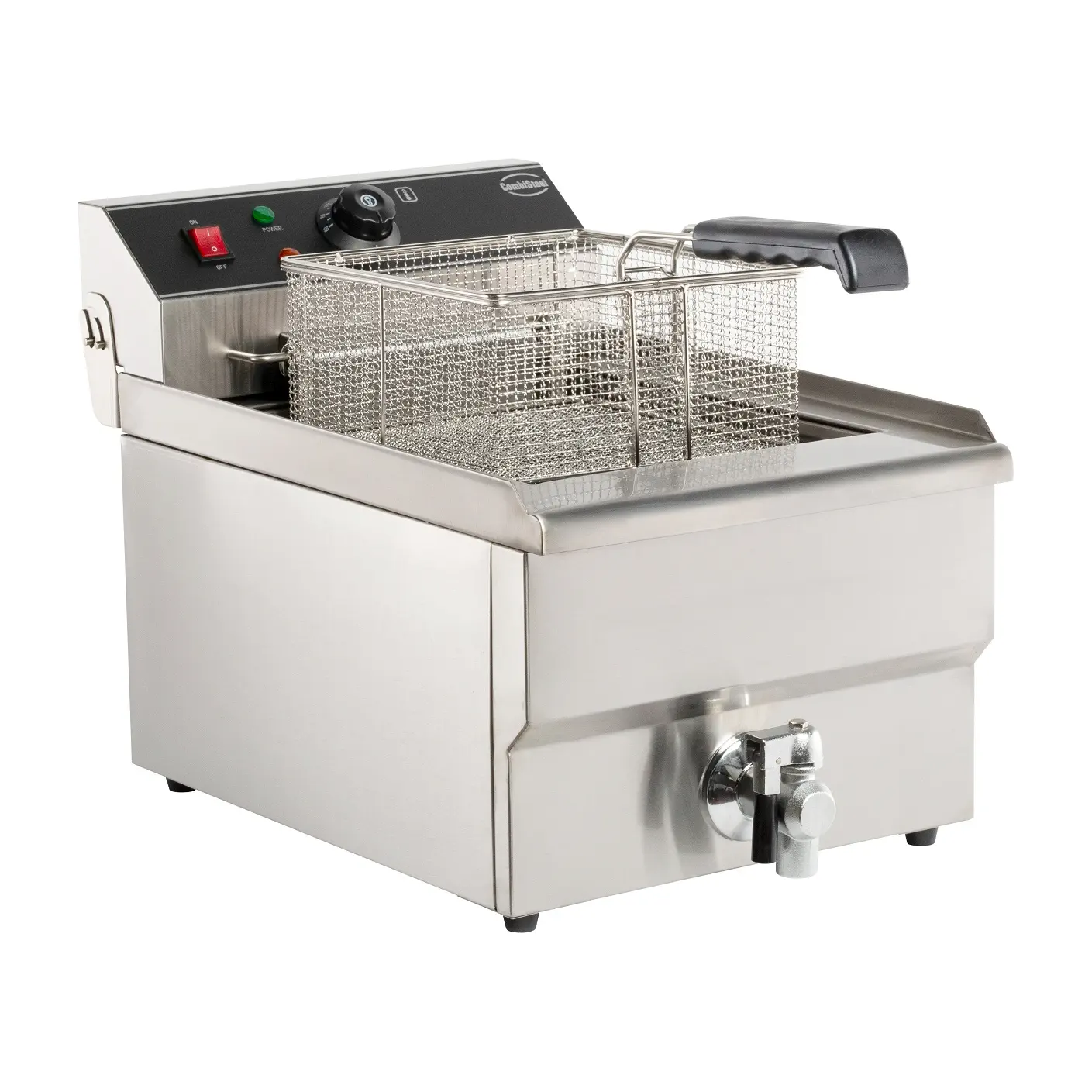 Friteuse à poser électrique 1x10 L - 5.0 kW