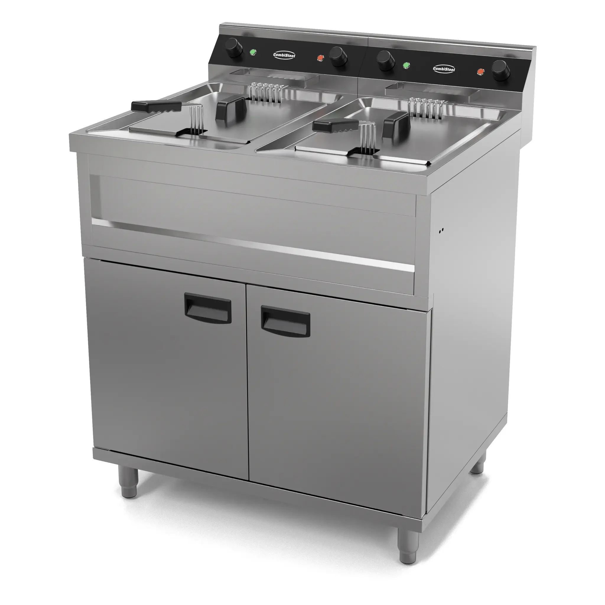 Friteuse électriques 2x12l 2x9kw - 18.0 kW