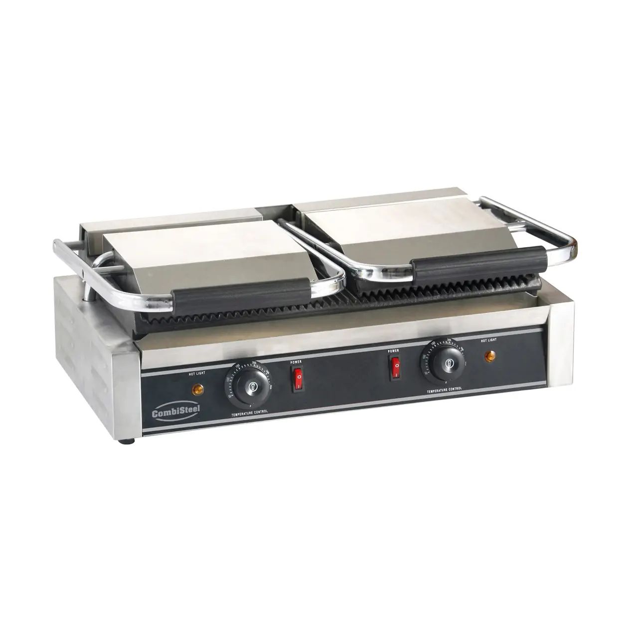 Grille de contact panini double - 3.6 kW