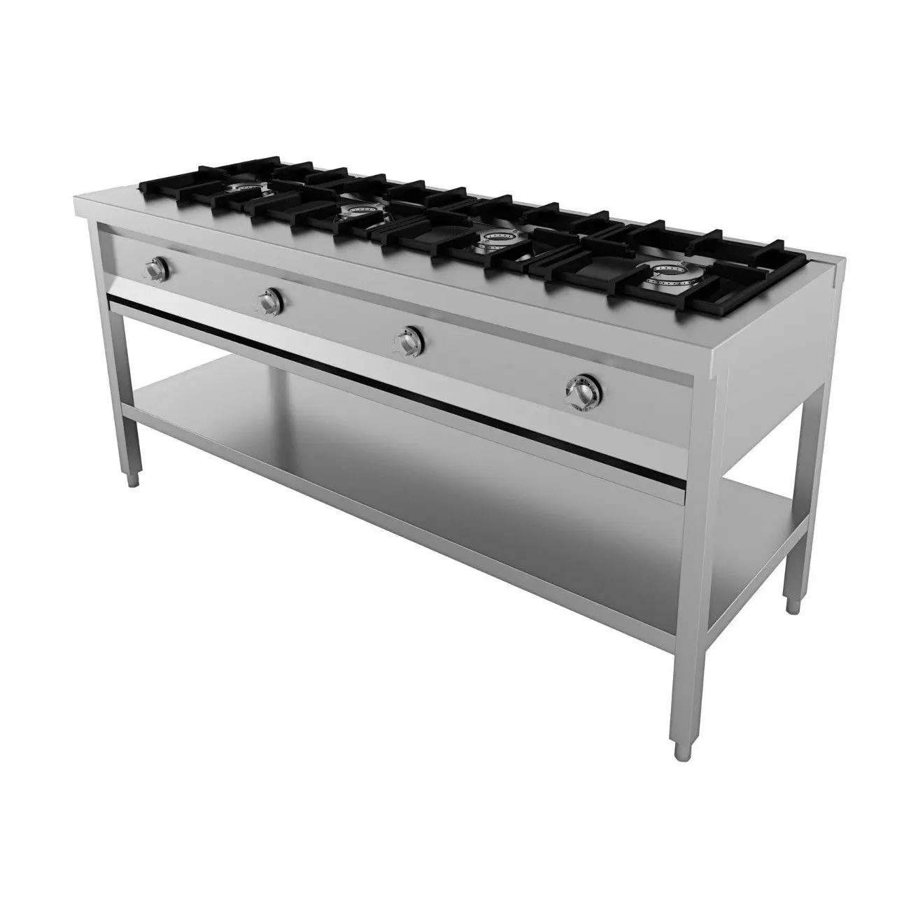 Réchauds 4 brûleurs - 26.0 kW