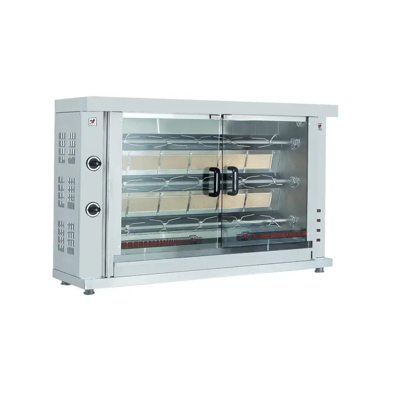 Rôtissoires à gaz 3 broches