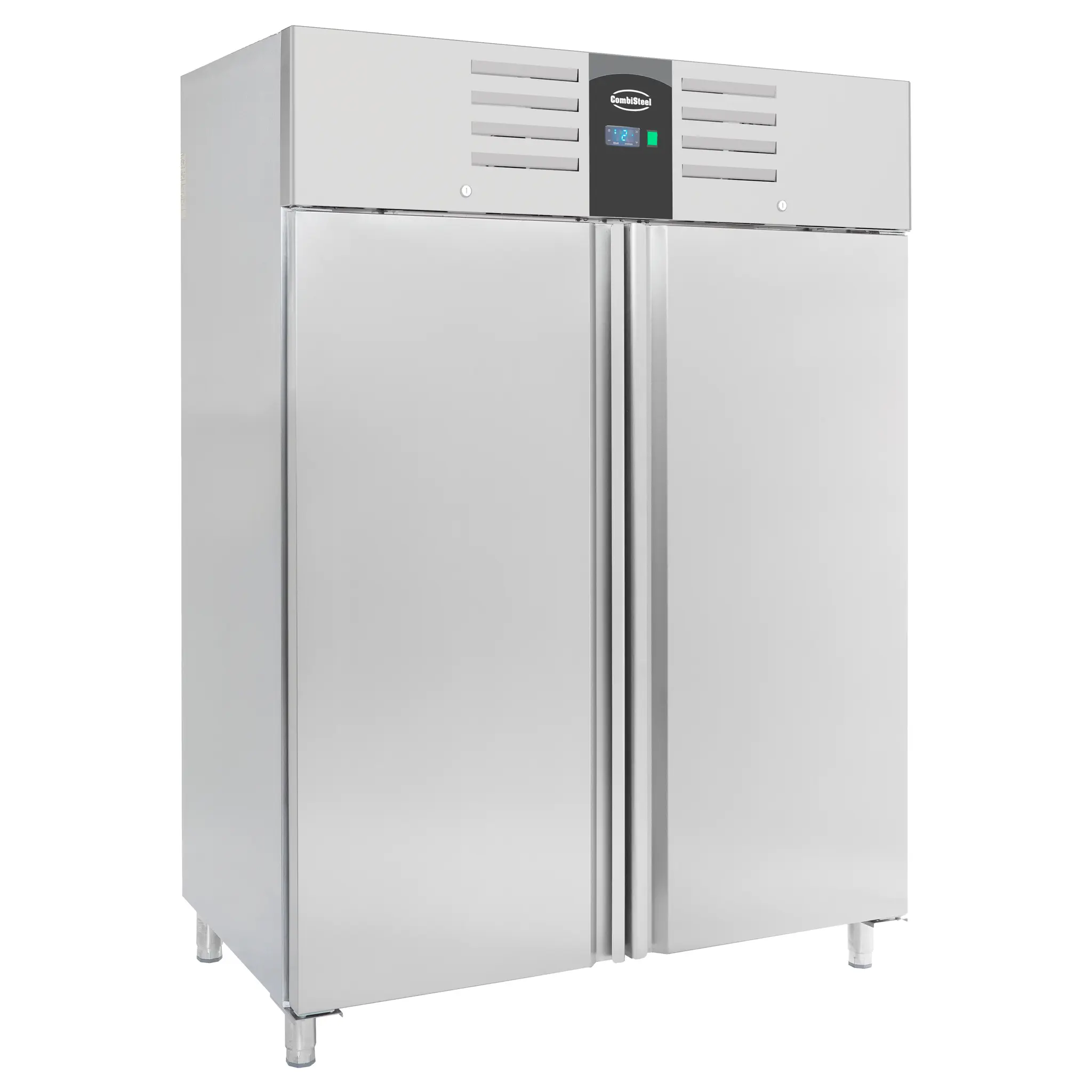 Armoire froide positive en acier inox 2 portes - 1410 L - Standard Line