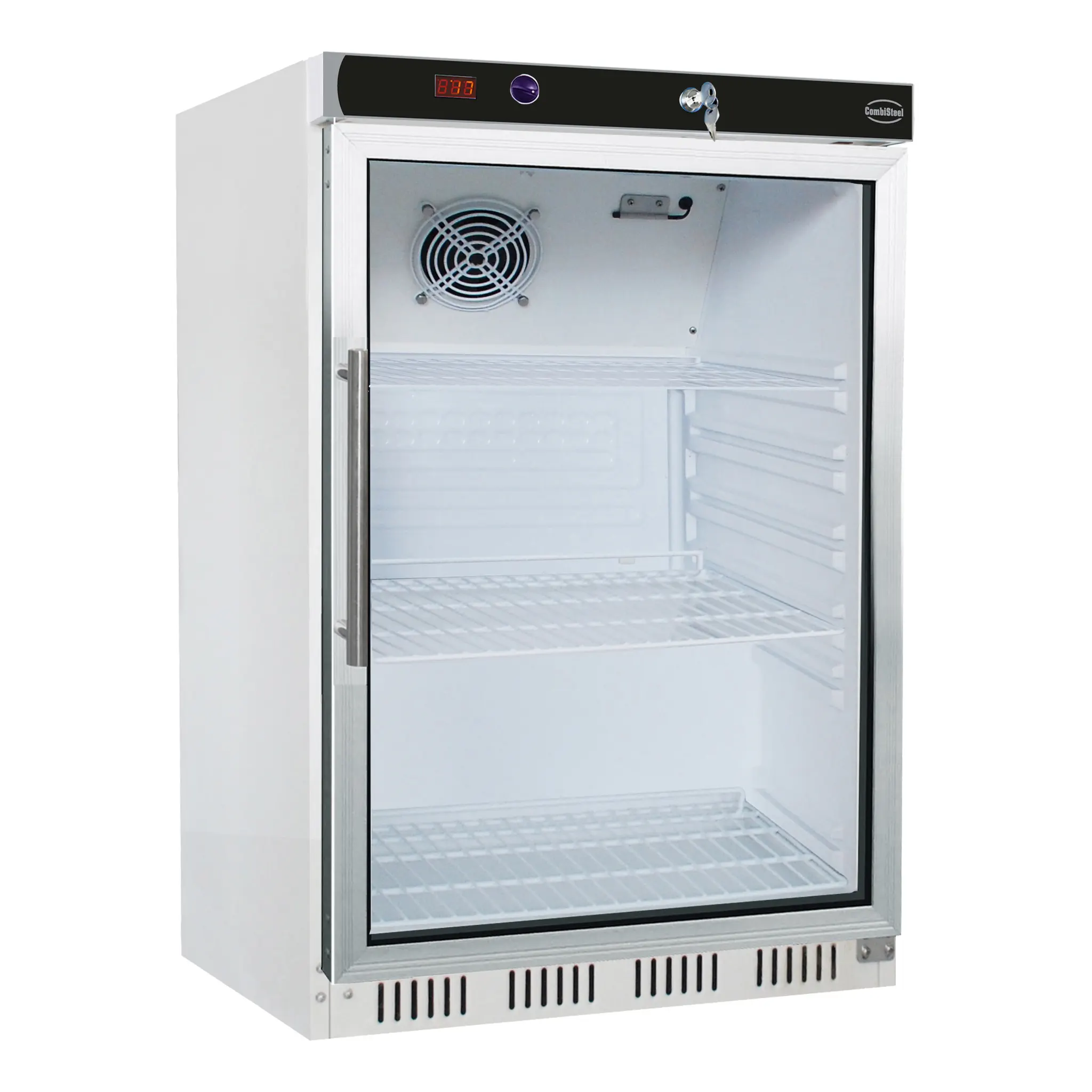 Armoire froide positive 200l 1 porte en verre