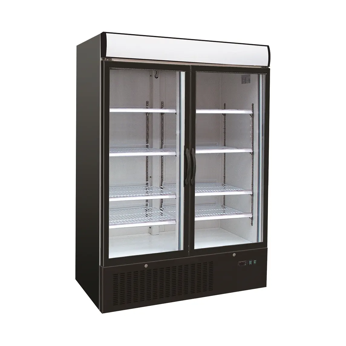 Vitrine réfrigérée positive 2 portes en verre