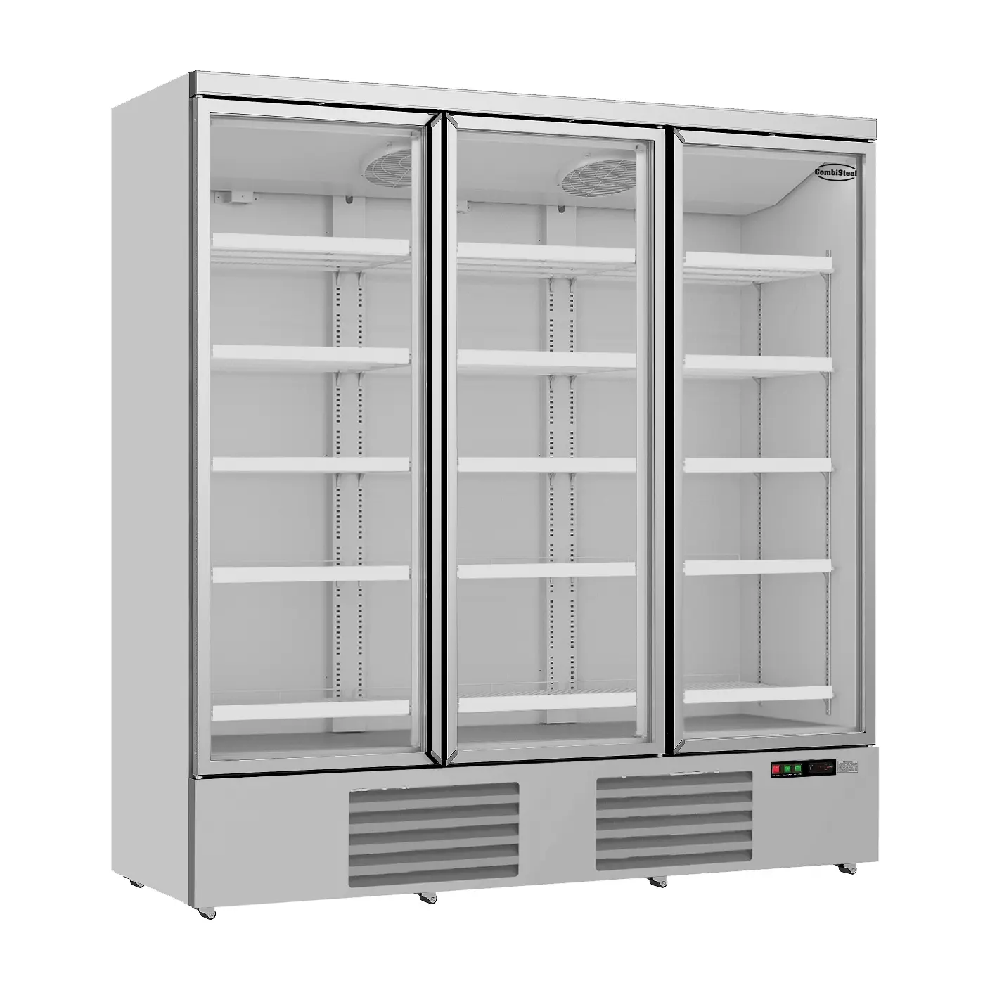 Vitrine réfrigérée positive 3 portes en verre 1530 L