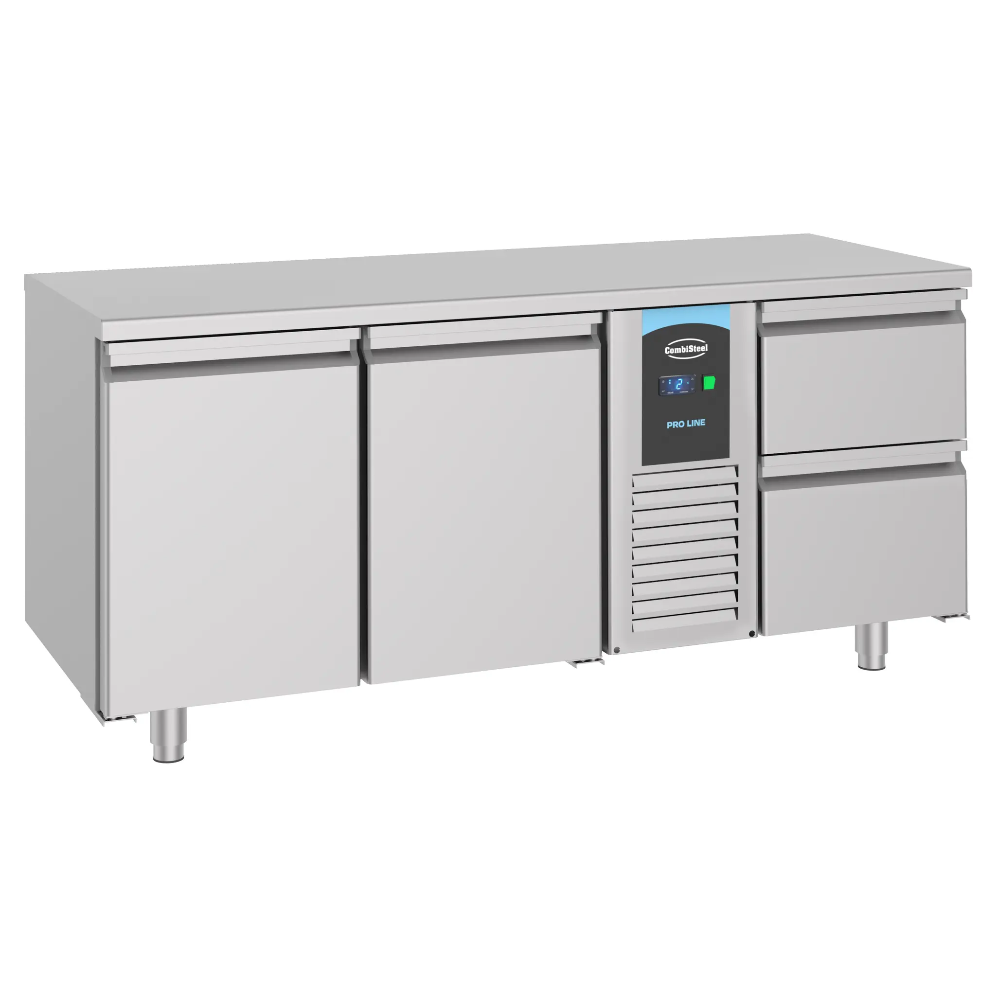 Table réfrigérée GN 1/1 2 portes et 2 tiroirs - 474 L - Energy Line