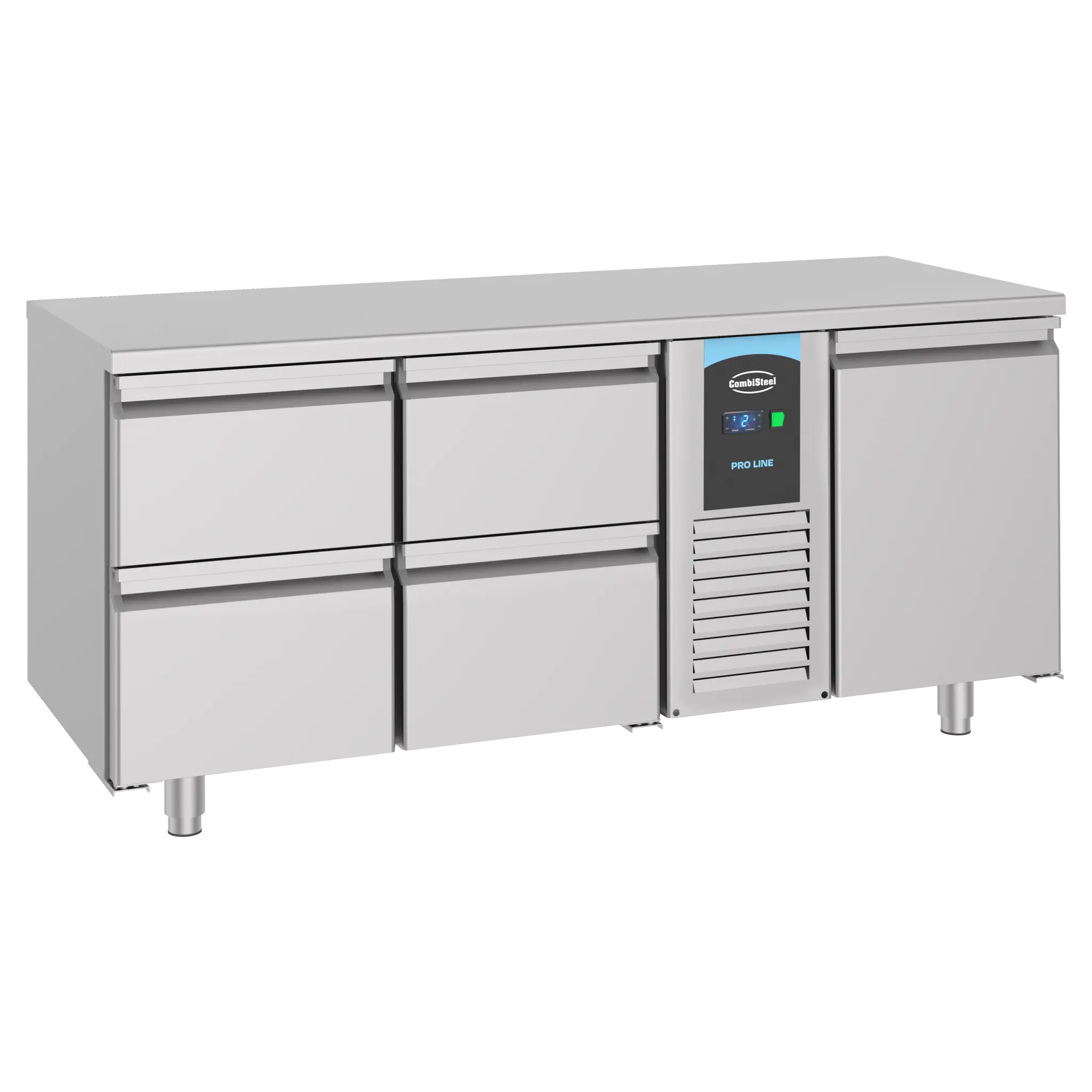 Table réfrigérée GN 1/1 1 porte et 4 tiroirs - 474 L - Pro Line