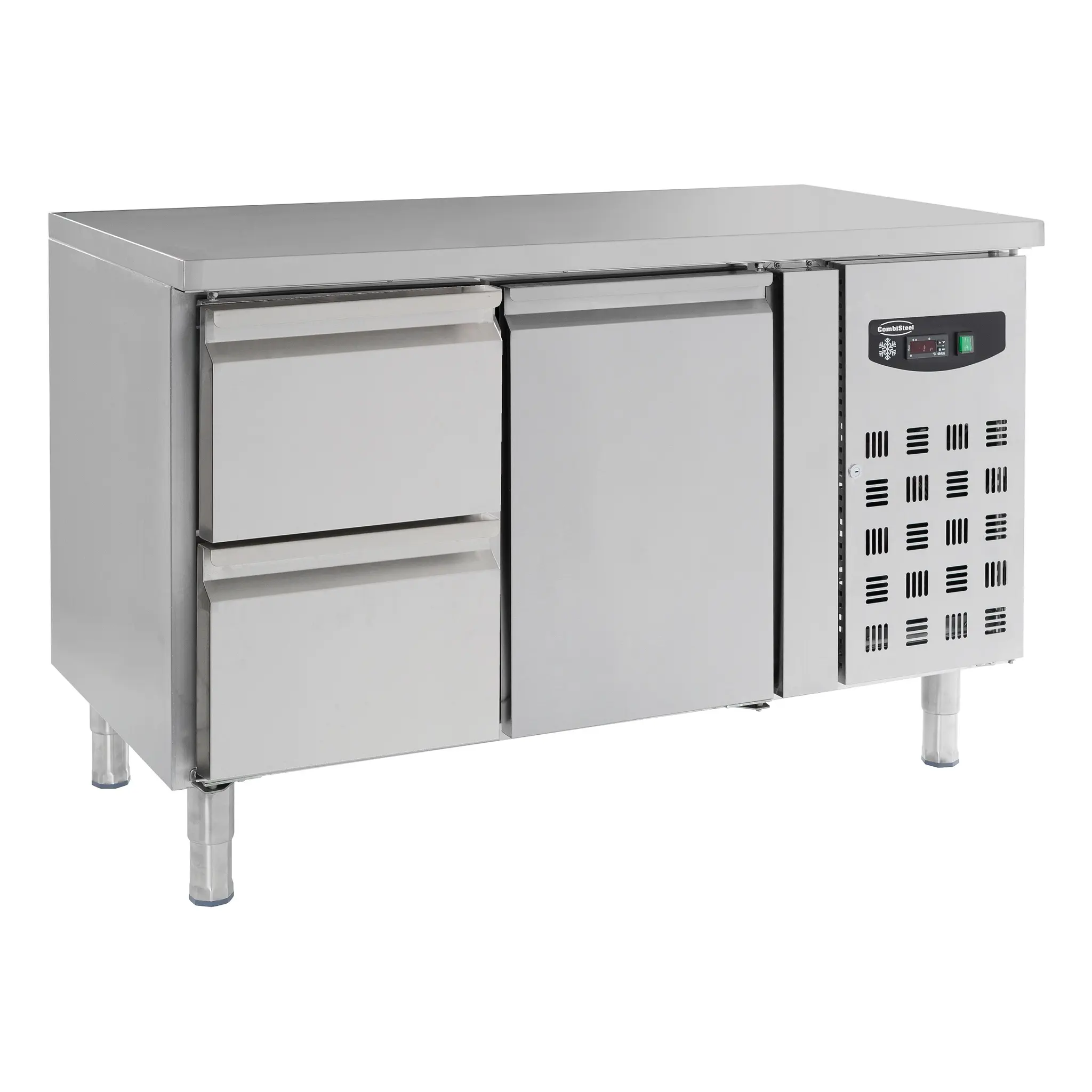 Table réfrigérée GN 1/1 1 porte et 2 tiroirs - 282 L - Standard Line