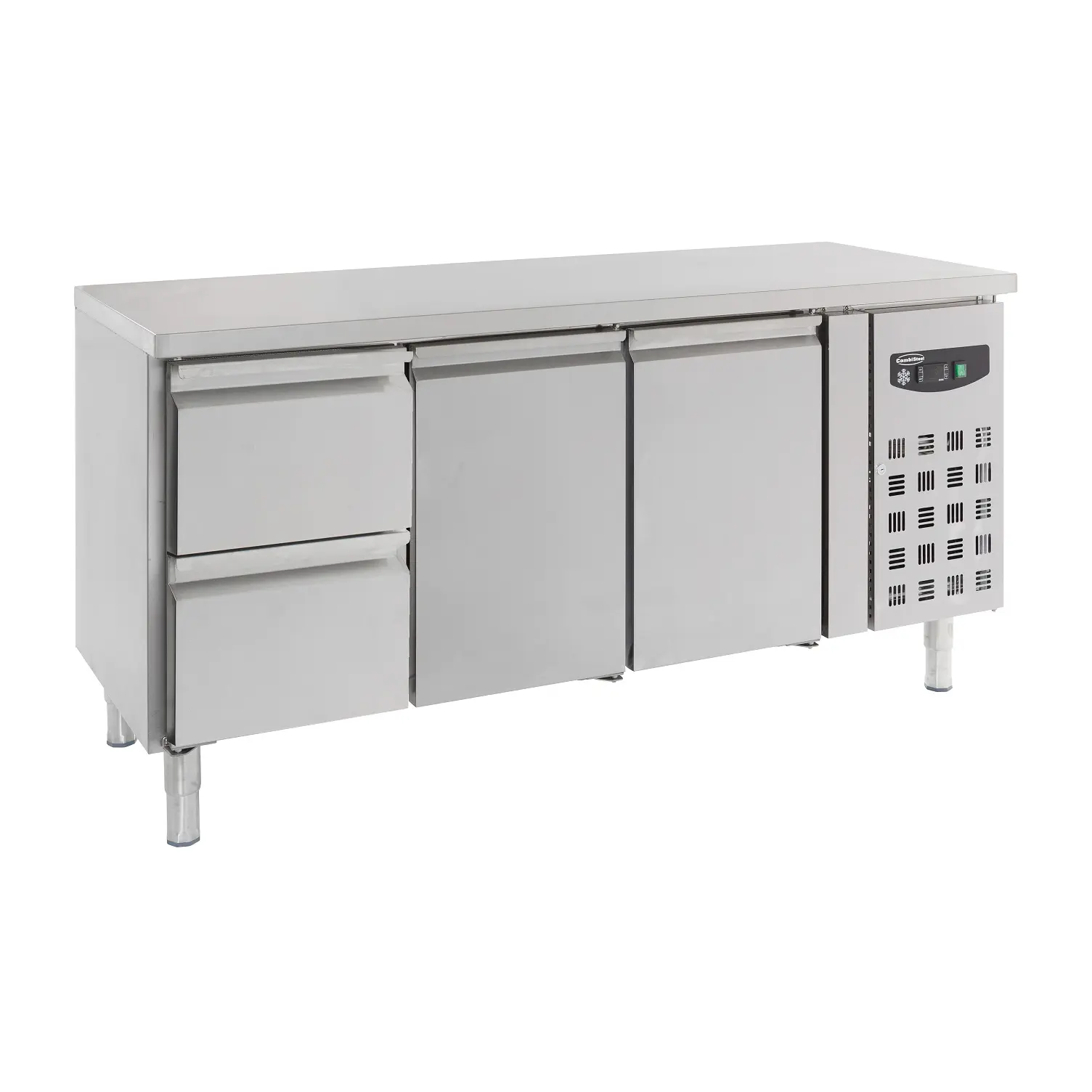 Table réfrigérée GN 1/1 2 portes et 2 tiroirs - 417 L - Standard Line