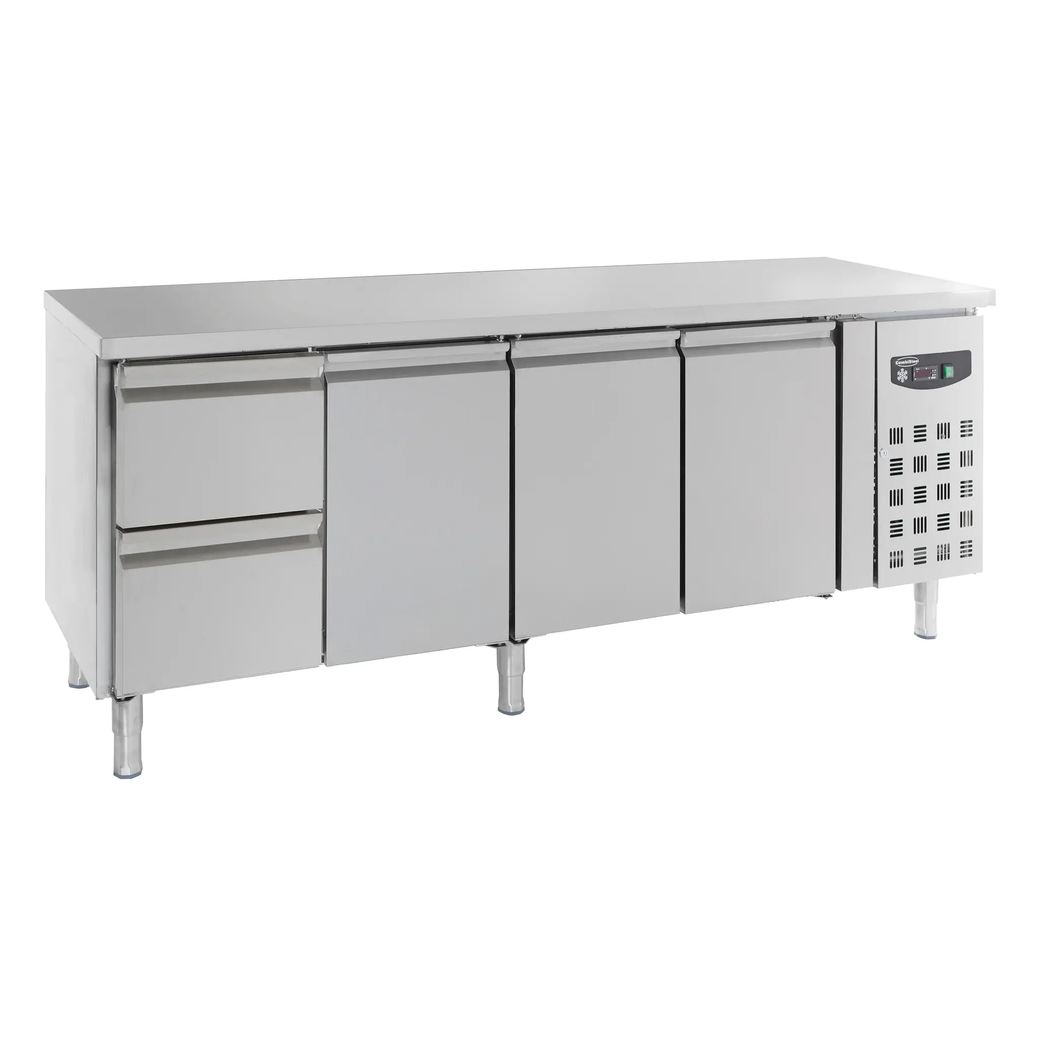 Table réfrigérée GN 1/1 3 portes et 2 tiroirs - 553 L - Standard Line
