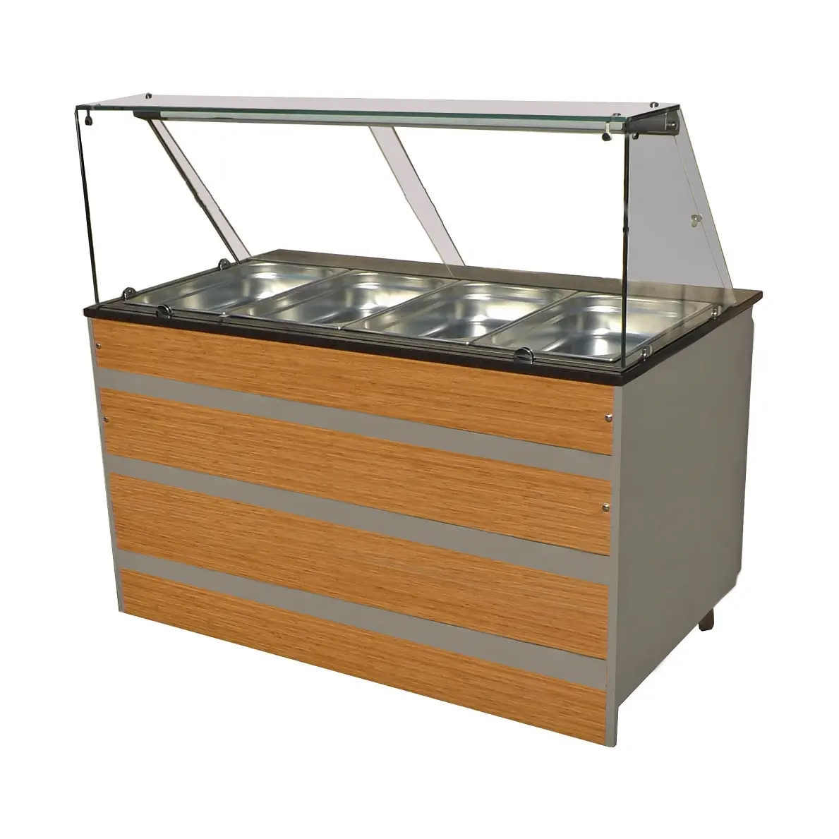 Buffet chaud 4x GN 1/1